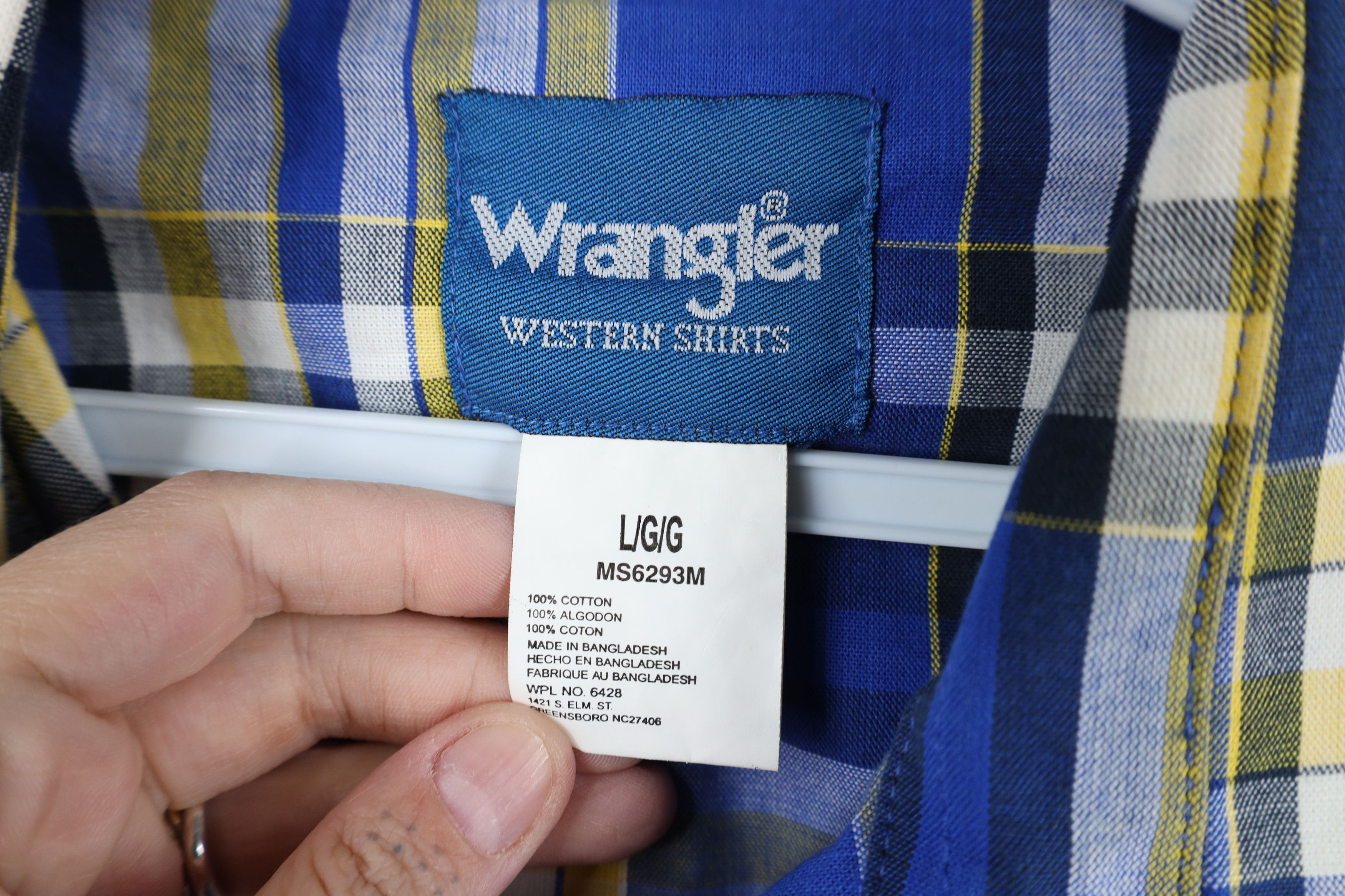Wrangler Vintage 90s Wrangler Rodeo Cowboy Short Sleeve Button Shirt Size US L / EU 52-54 / 3 - 6 Thumbnail