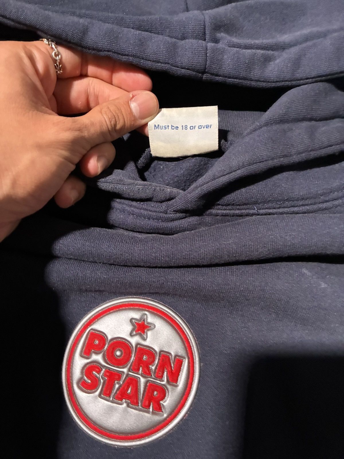 Other 90s Pornstar Puff Print Faded Hoodie Size US XL / EU 56 / 4 - 4 Thumbnail