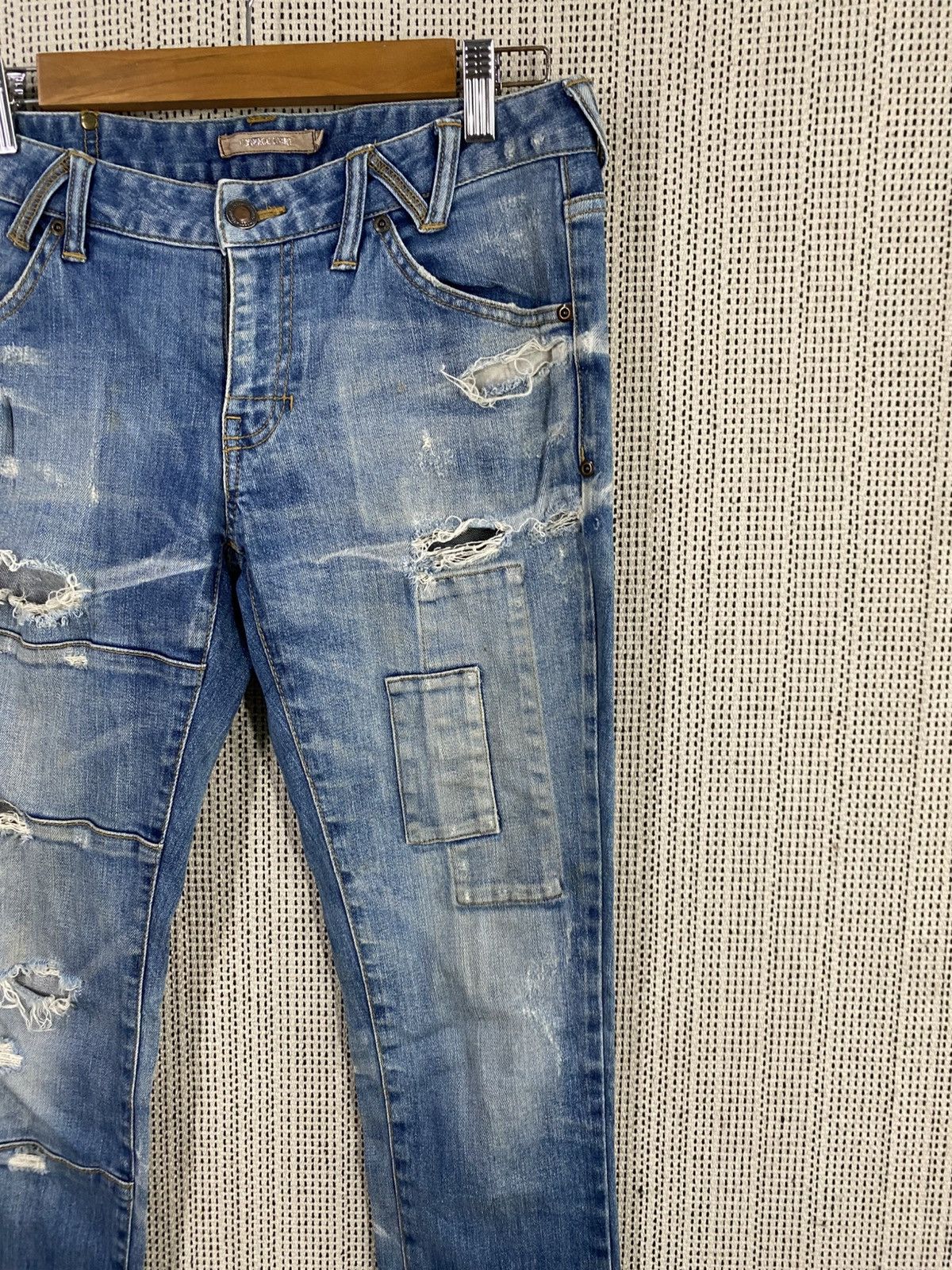 Tornado Mart Vintage tornado mart japan distressed denim Size US 31 - 8 Thumbnail