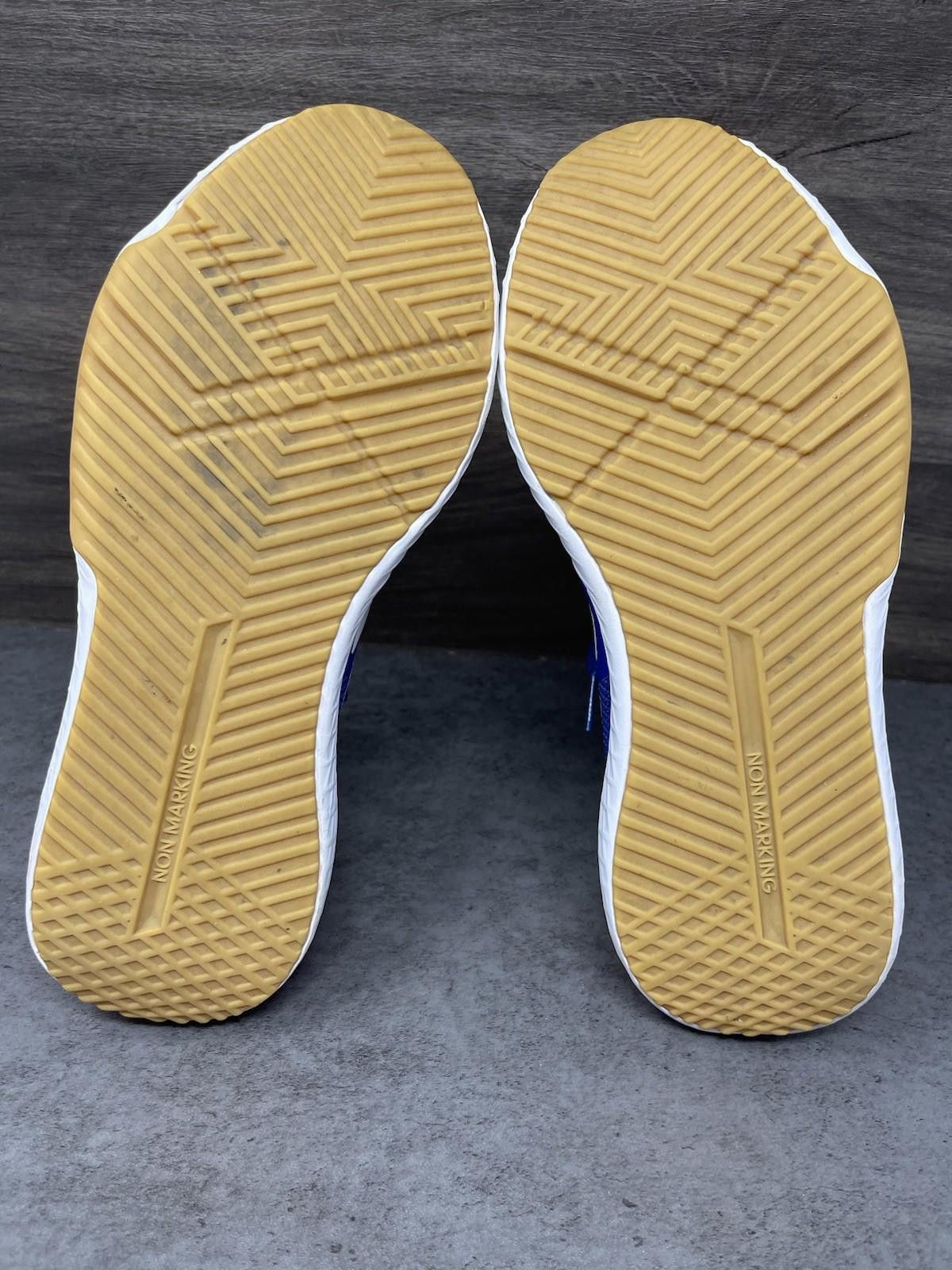 Adidas Adidas Fortagym K Sneakers Kids Size 6 Blue Orange Running Size US 6 / EU 39 - 8 Thumbnail