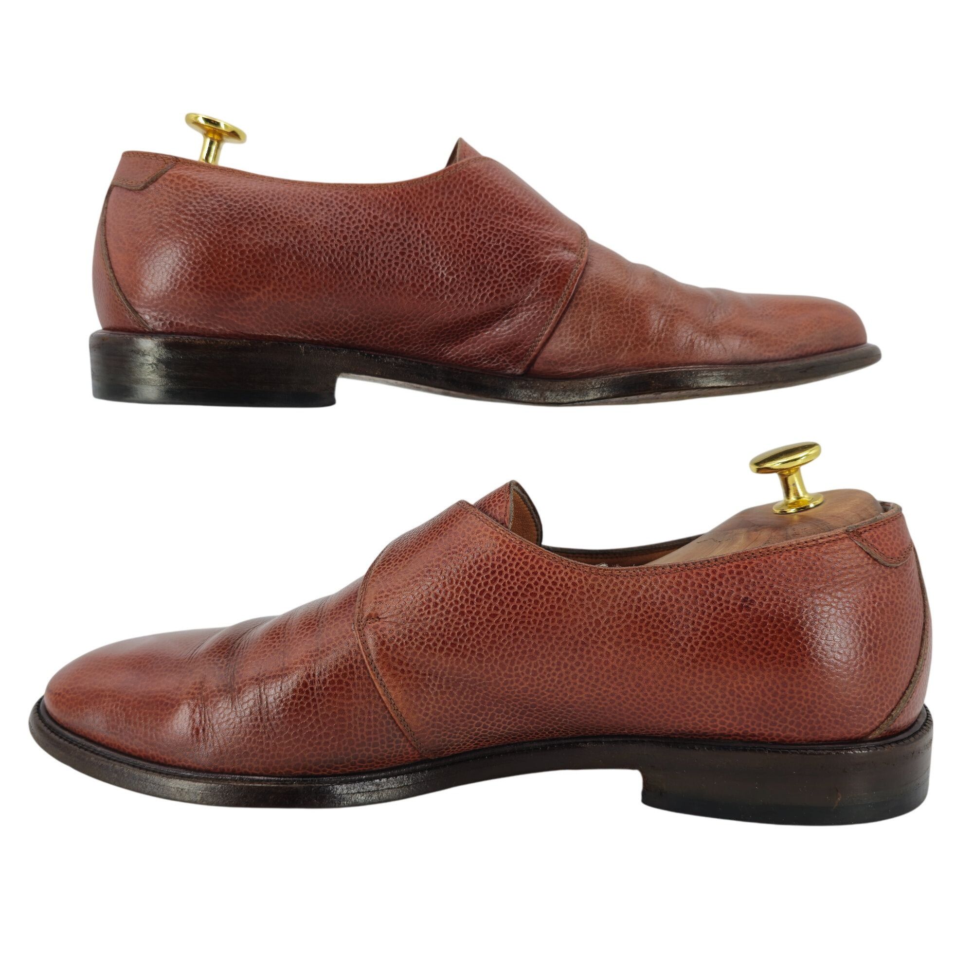 Salvatore Ferragamo Salvatore Ferragamo Italy Dress Shoes Mens 9.5 Brown Leather Size US 9.5 / EU 42-43 - 10 Thumbnail