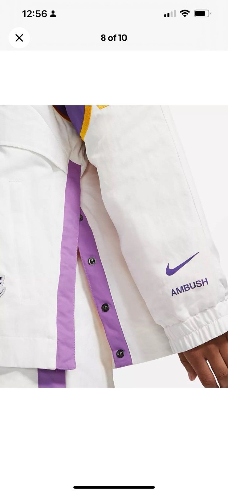 Ambush Design × Nike Nike x Ambush Lakers Jacket Size XL / US 12-14 / IT 48-50 - 8 Thumbnail