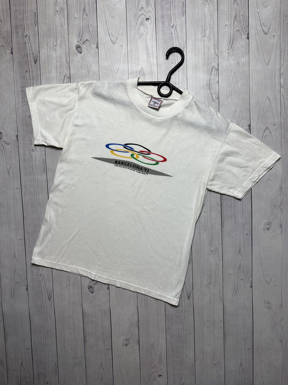 USA Olympics × Vintage Vintage Barcelona Olympic Games 1992 rare tee big logo S Size US S / EU 44-46 / 1 - 1 Thumbnail
