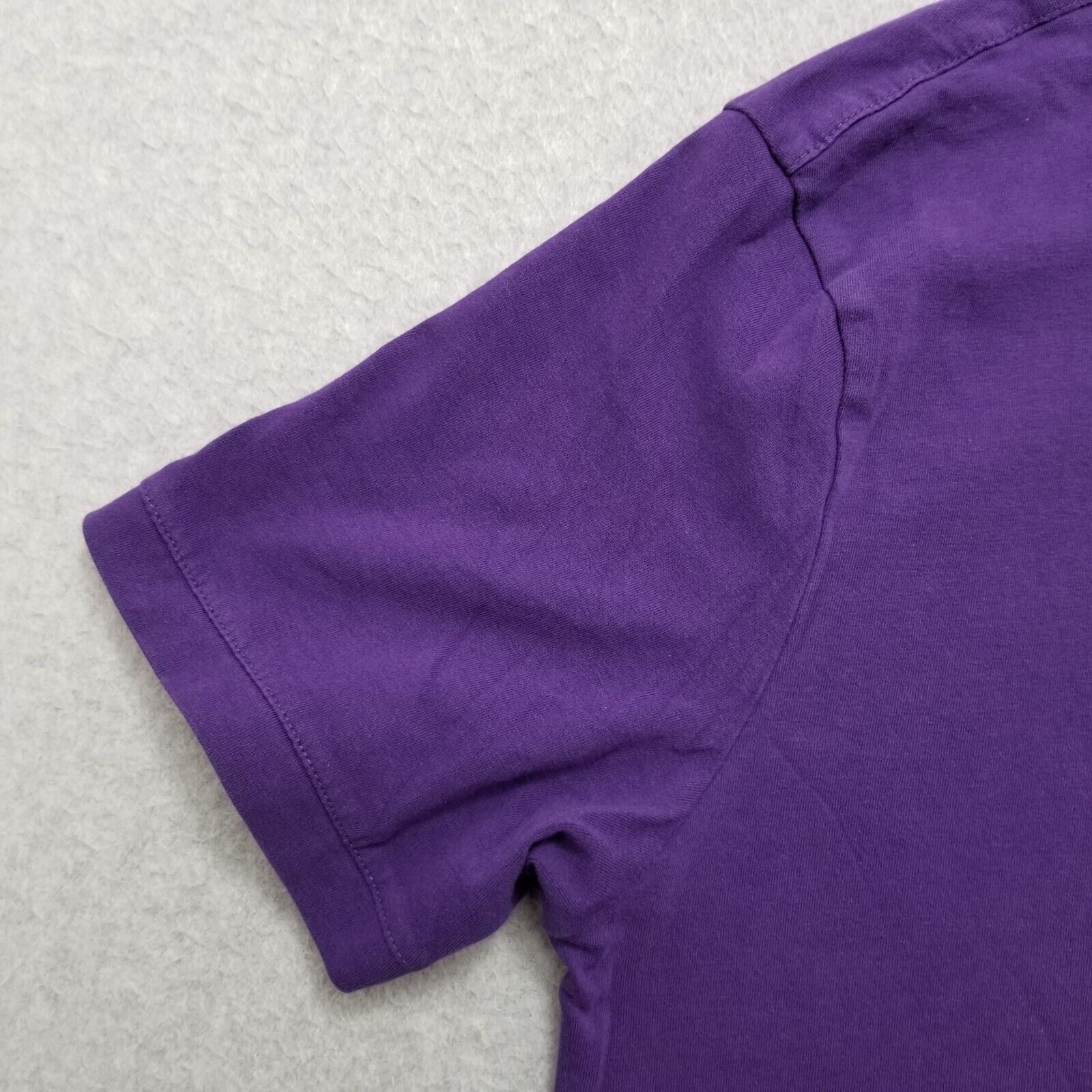 H&M H&M Polo Shirt Mens Large Purple Short Sleeve Button Up Size US L / EU 52-54 / 3 - 2 Thumbnail