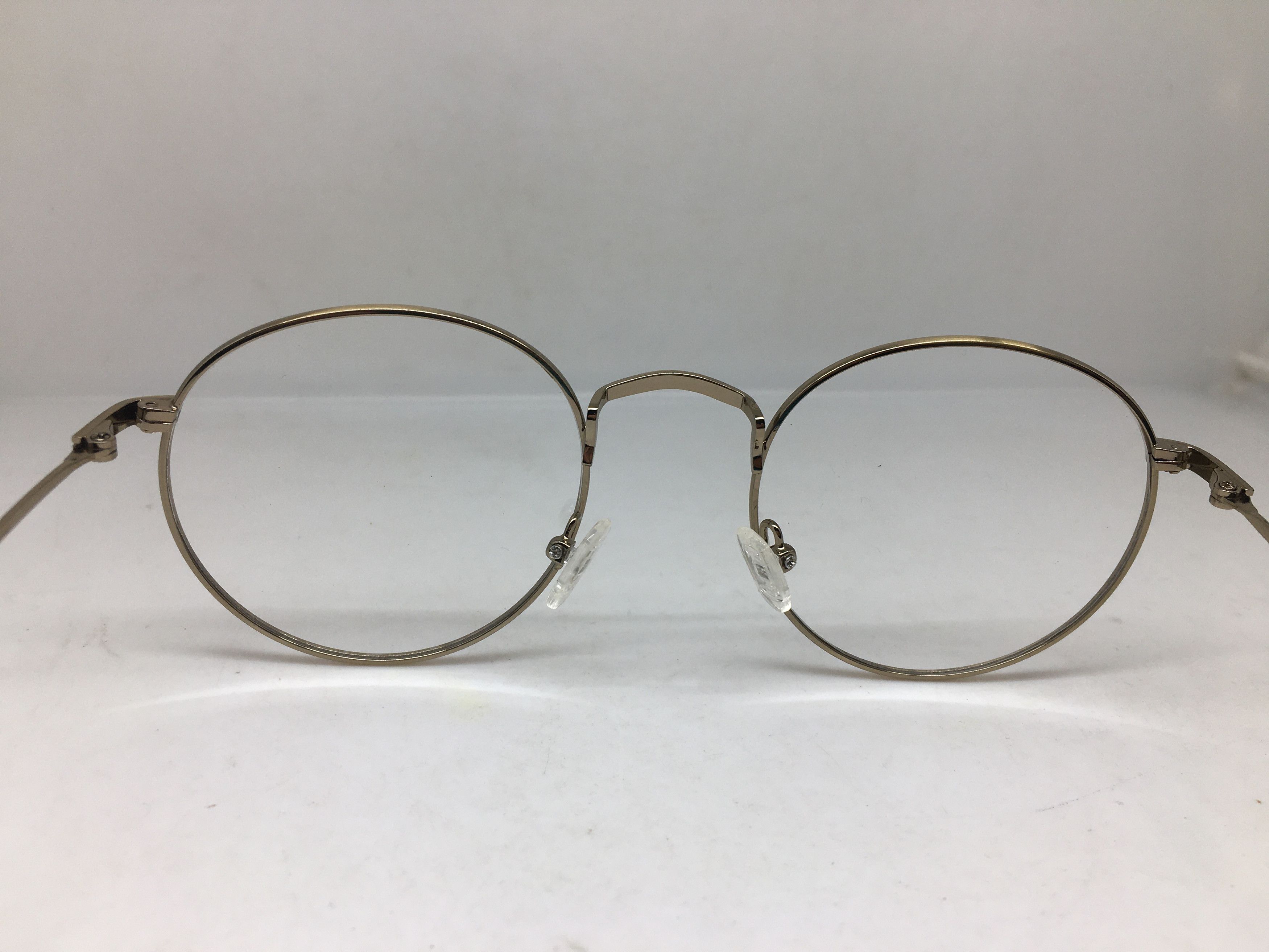 Other Eyebuydirect Disclosure Gold Round Eyeglasses Frame Size ONE SIZE - 6 Thumbnail