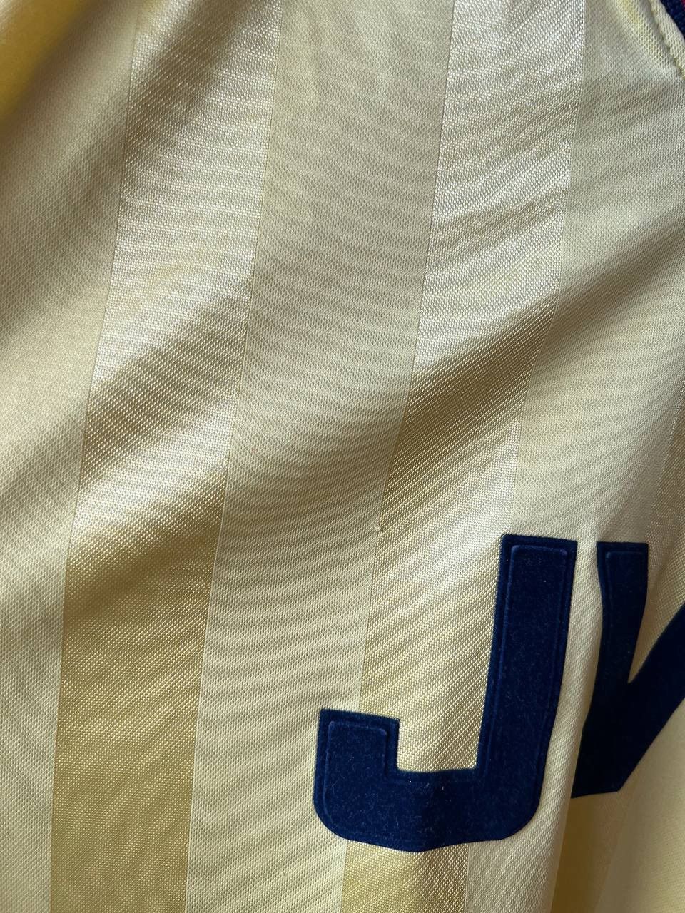 Vintage 1985 ARSENAL FC REMAKE SCORE DRAWSOCCER FOOTBALL JERSEY SZ M Size US M / EU 48-50 / 2 - 8 Thumbnail