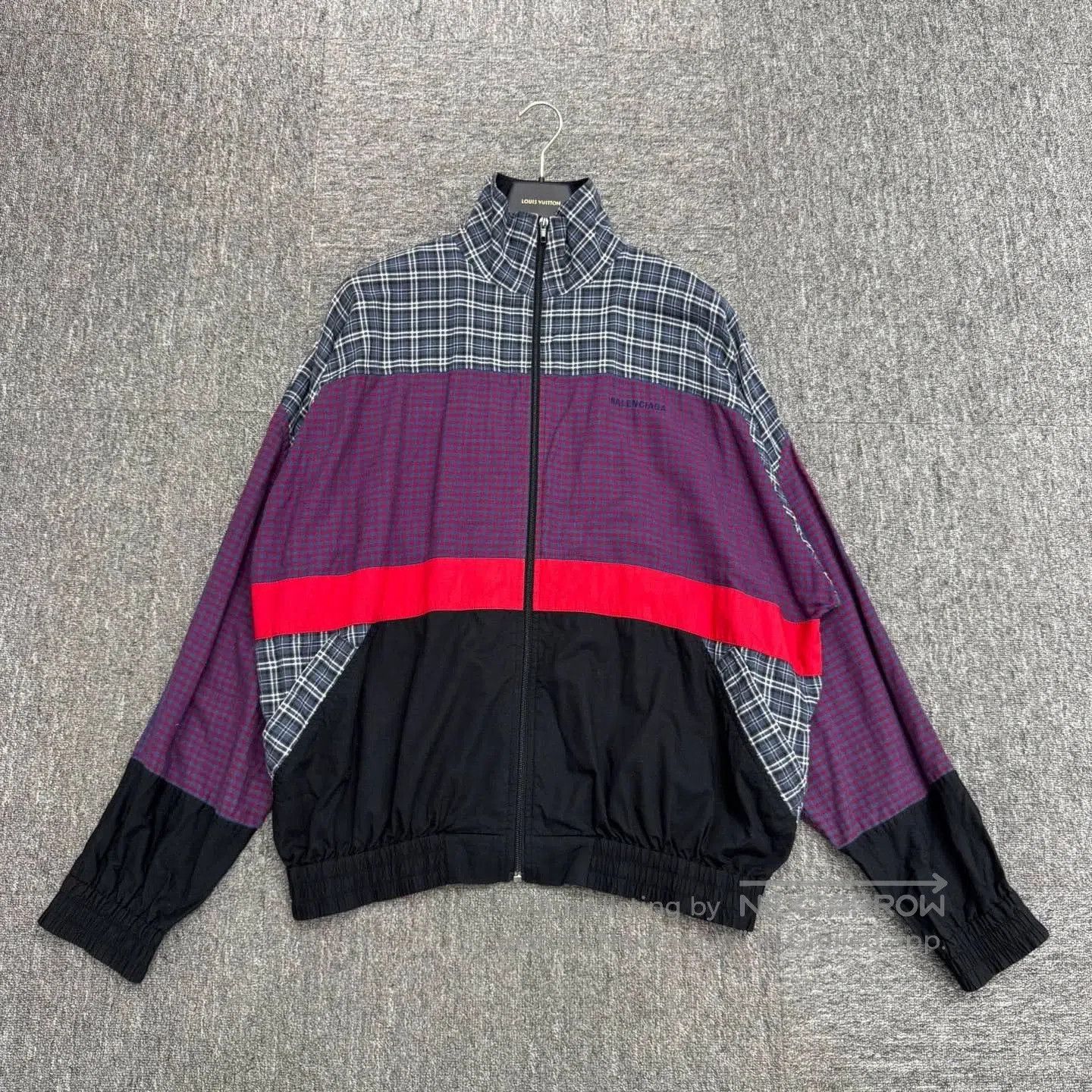 Balenciaga Balenciaga Plaid Paneled Jacket. Size US L / EU 52-54 / 3 - 1 Thumbnail