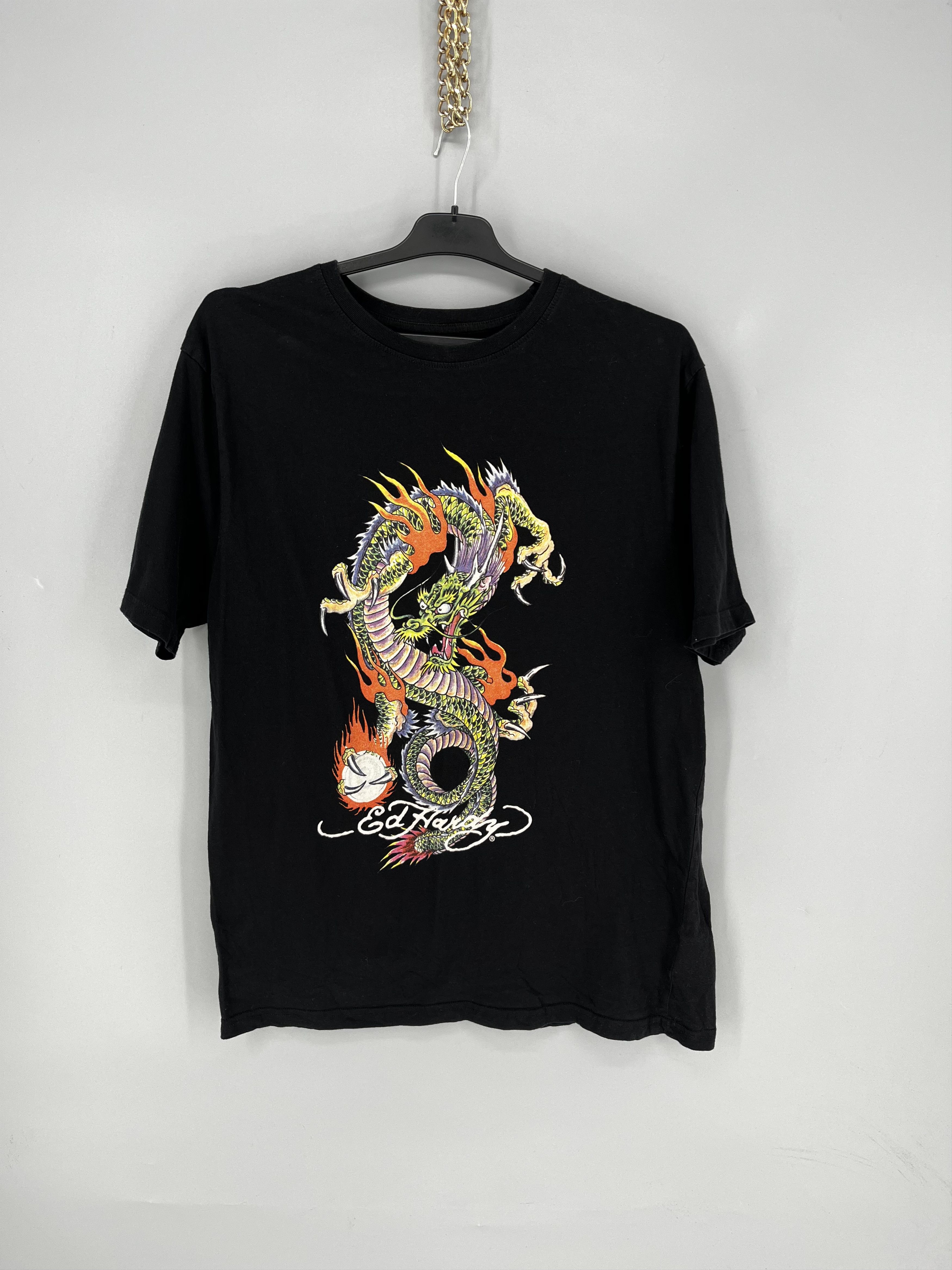 Ed Hardy Vintage Ed Hardy Dragon Graphic Tee Y2K 00s Alternative Size US XL / EU 56 / 4 - 1 Thumbnail