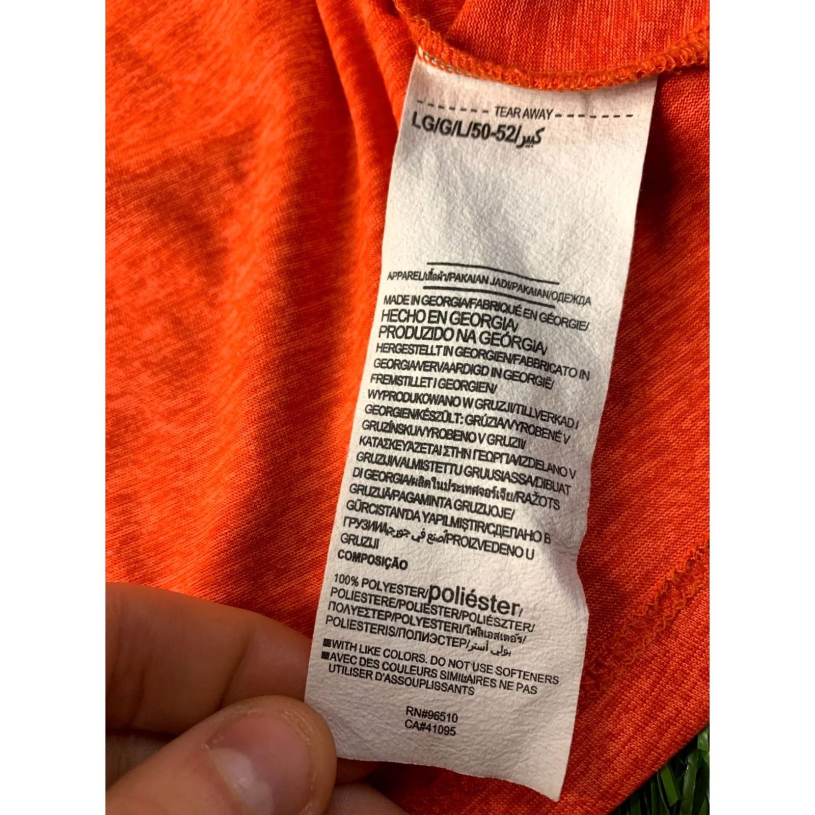 Under Armour UNDER ARMOUR TECH TEE Shirt Men L Orange 2021 Jersey Short Sleeve Crew Neck Loose Fit Size US L / EU 52-54 / 3 - 5 Thumbnail