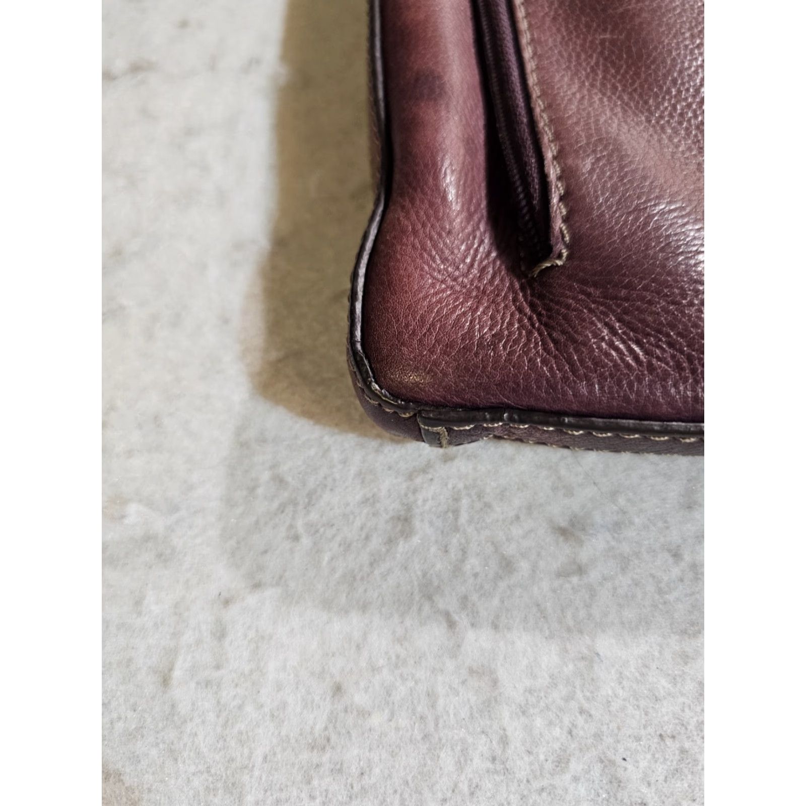 Fossil VINTAGE Fossil Crosstown Organizer Crossbody Bag Brick Red Size ONE SIZE - 3 Thumbnail