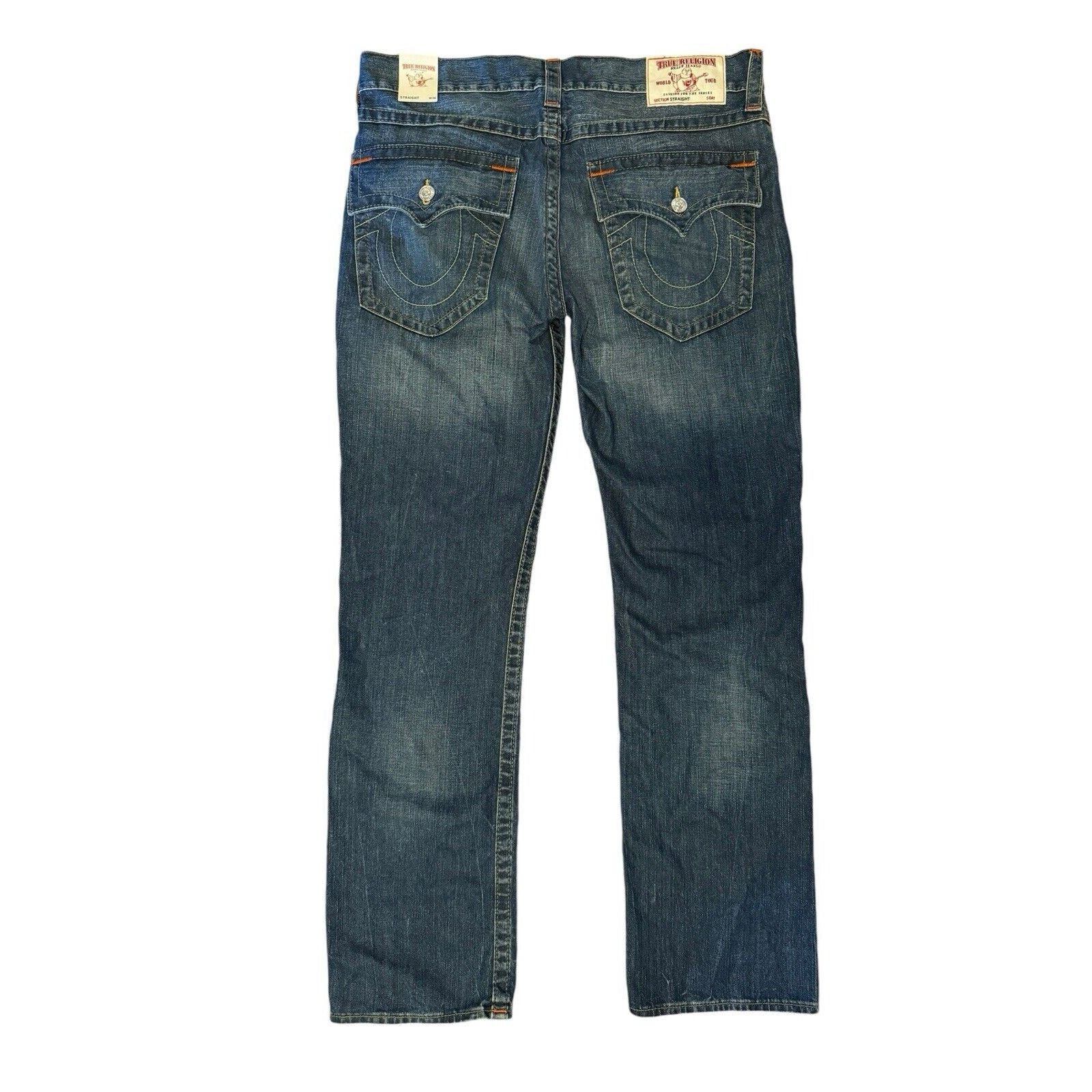 True Religion TRUE RELIGION NEW Ricky Relaxed Straights Men’s Jeans Size US 36 / EU 52 - 1 Thumbnail