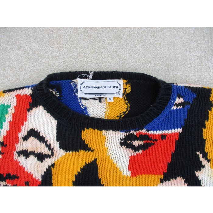 Adrienne Vittadini, Sweaters, Vintage Cotton Knit Sweater Large