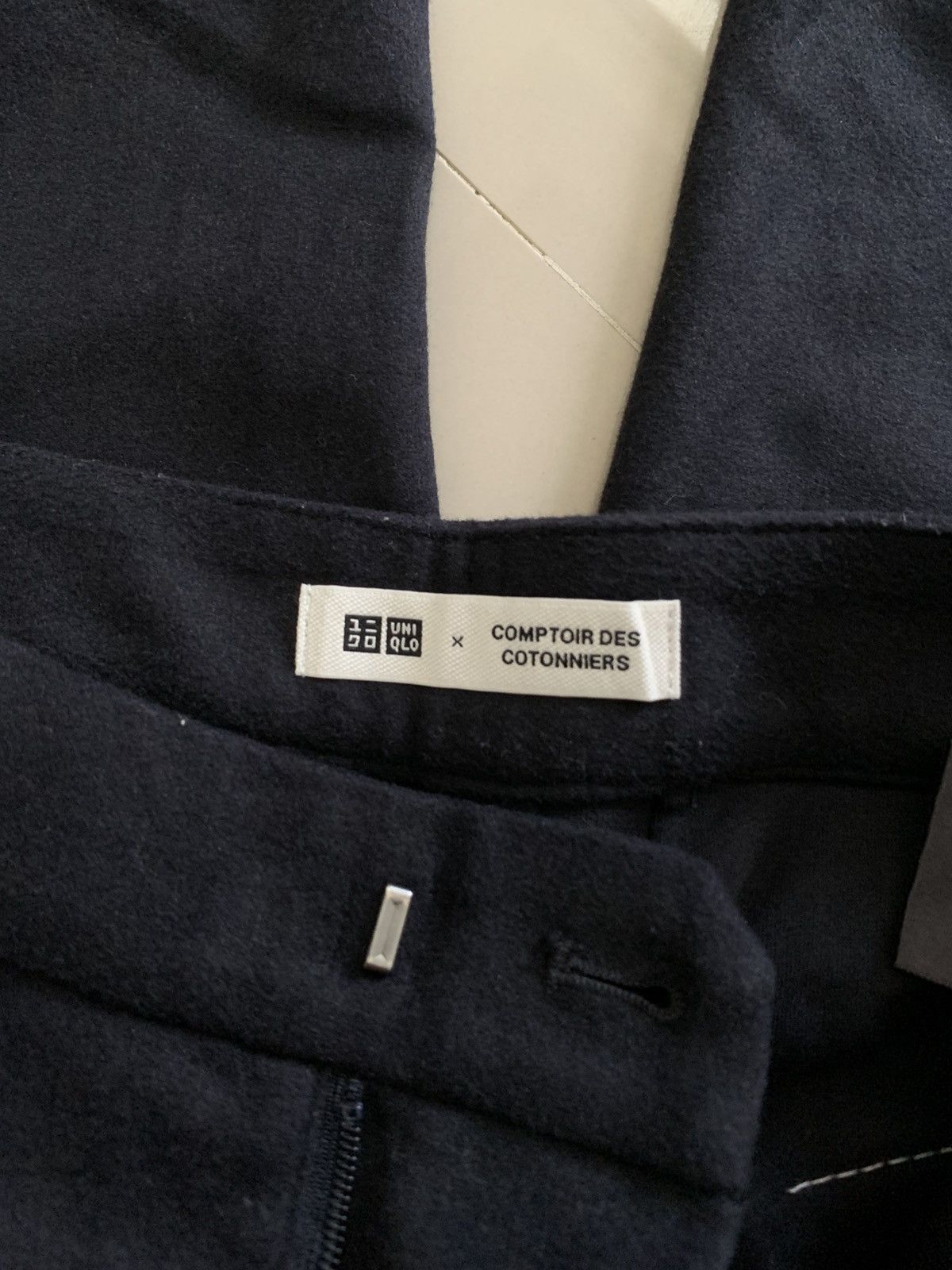 Undercover × Uniqlo Uniqlo Comptoir Des Cotonneirs Pleated Wool Wide Leg Pants Size US 30 / EU 46 - 4 Thumbnail