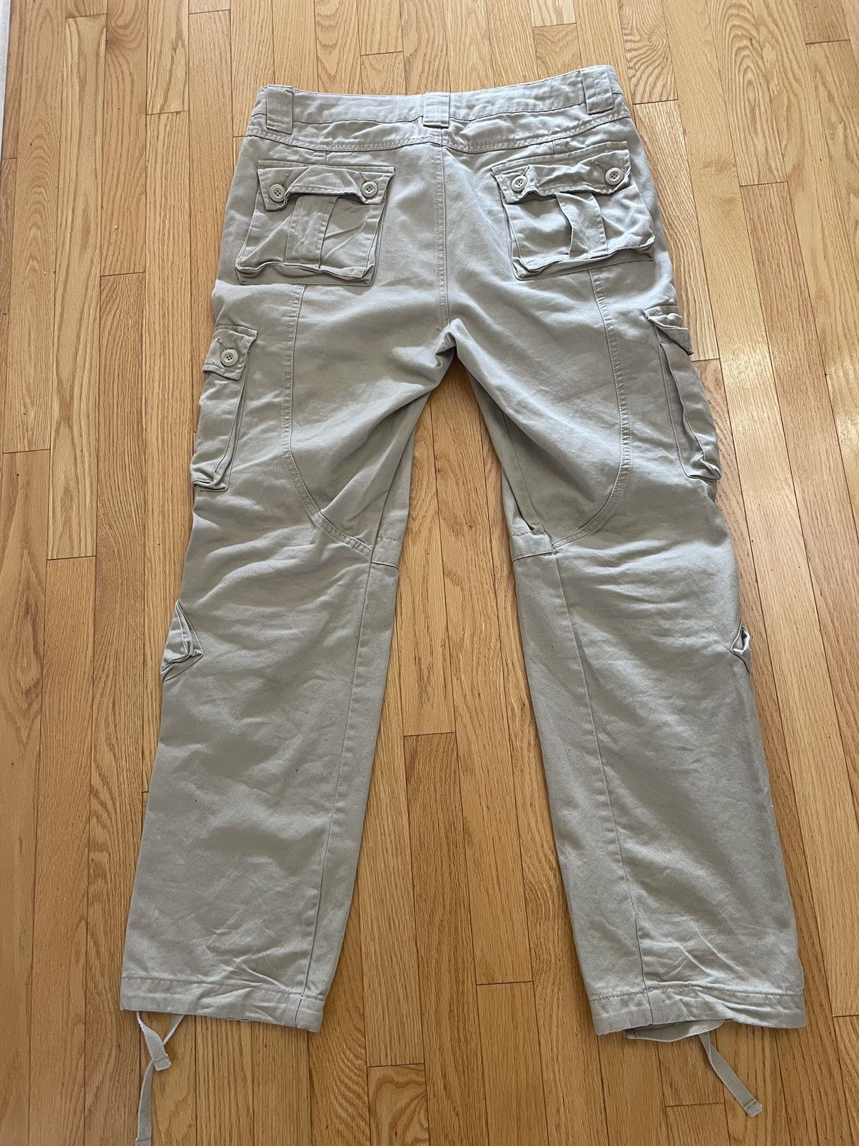 Japanese Brand × Vintage Khaki Cargo pants Size US 38 / EU 54 - 2 Thumbnail
