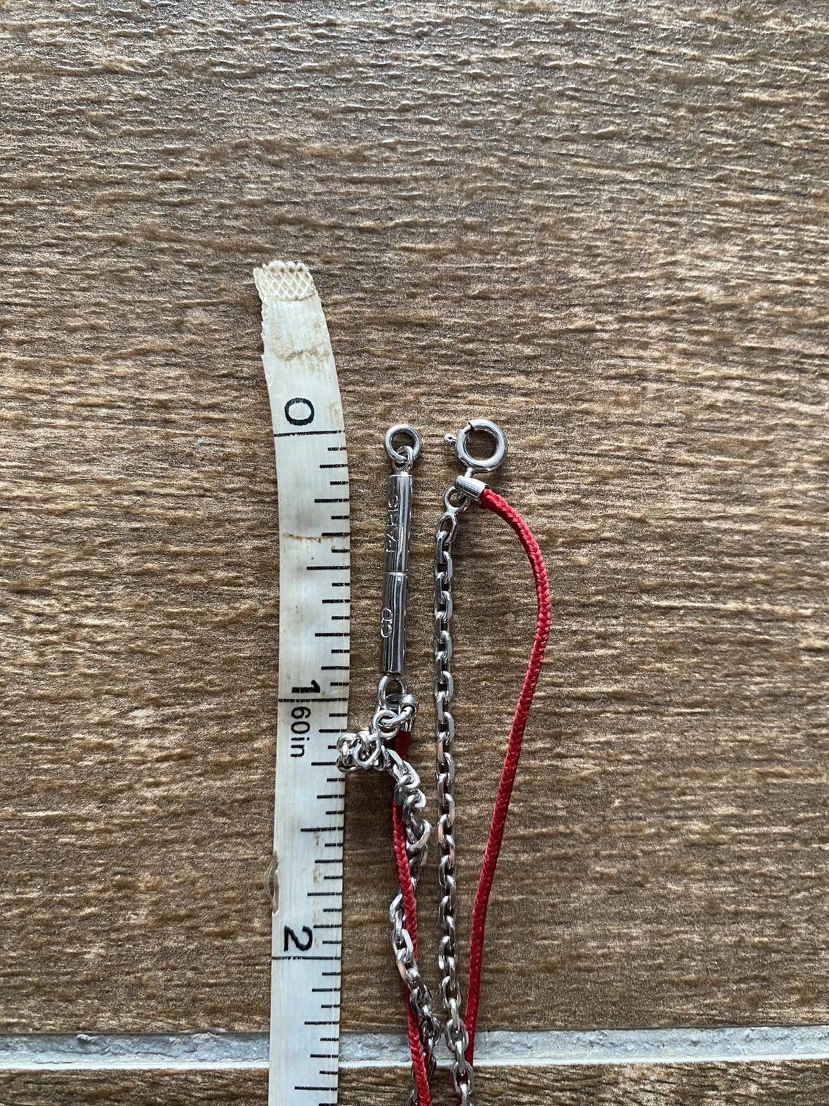 Dior × Hedi Slimane FW05 Dior Homme Cross Necklace Size ONE SIZE - 7 Thumbnail