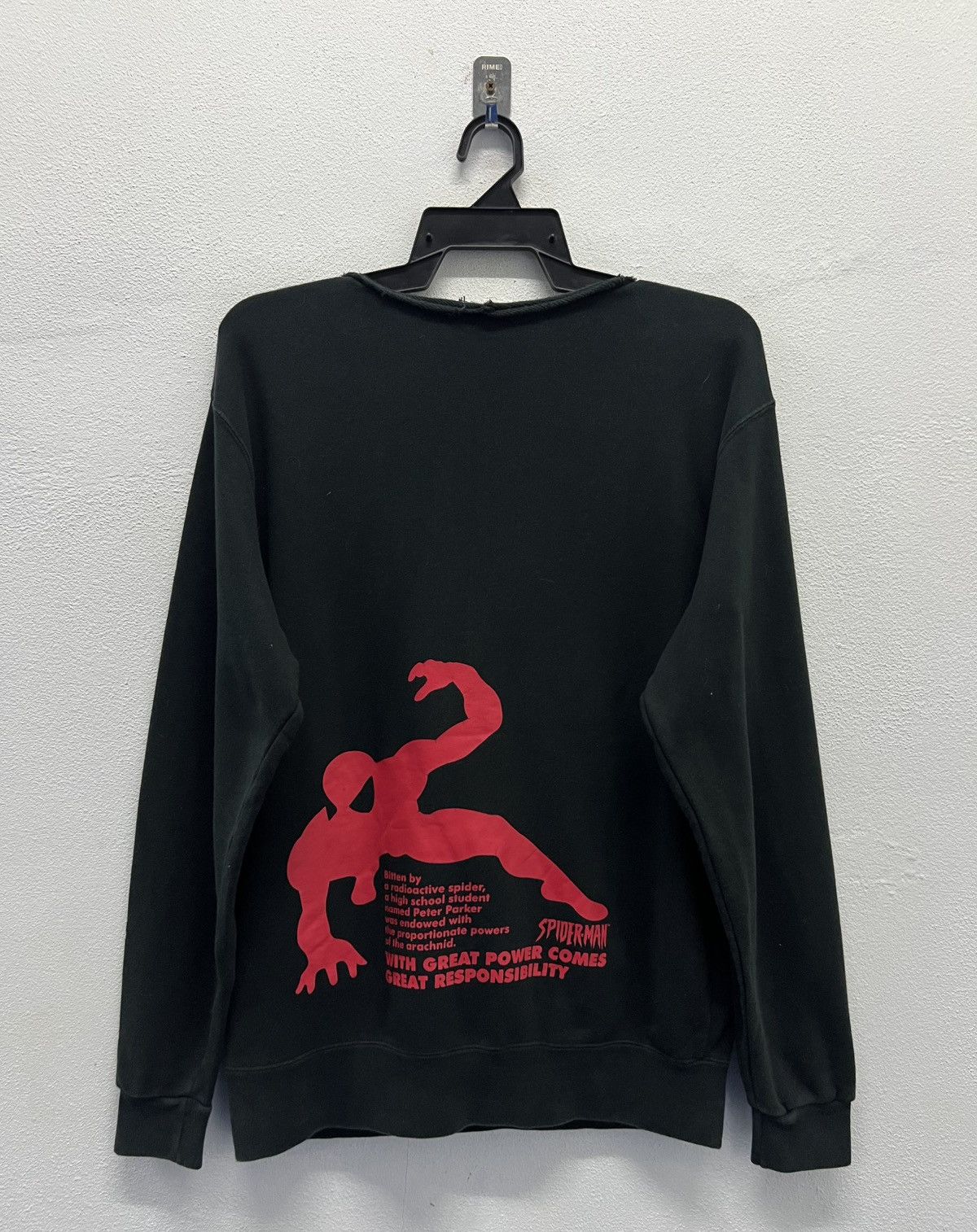 Universal Studios × Vintage VINTAGE UNIVERSAL STUDIOS JAPAN SPIDER-MAN SWEATSHIRT Size US M / EU 48-50 / 2 - 2 Thumbnail