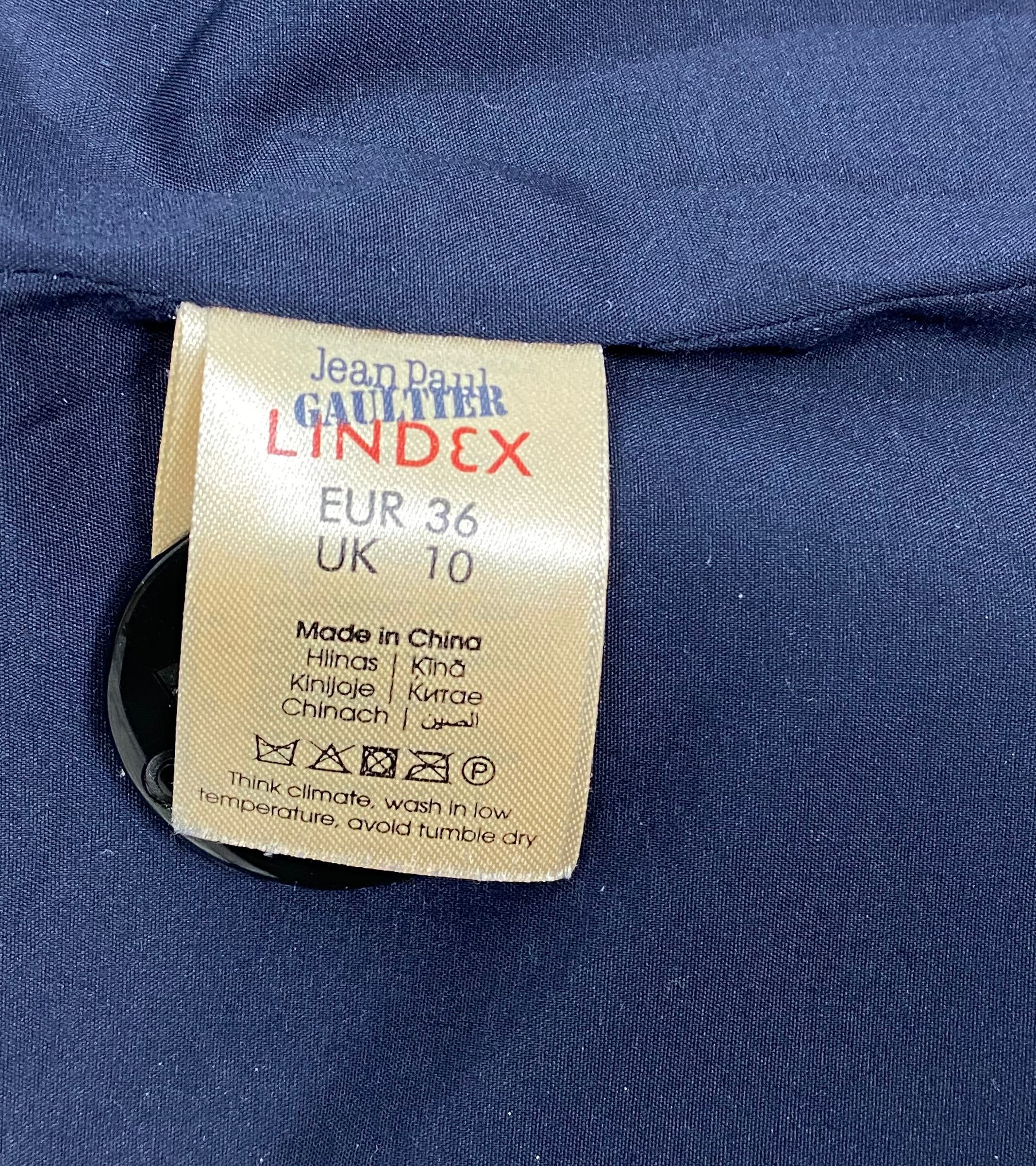 Jean Paul Gaultier RARE Jean Paul Gaultier X Lindex Striped Wool Coat size 36 Size M / US 6-8 / IT 42-44 - 9 Thumbnail