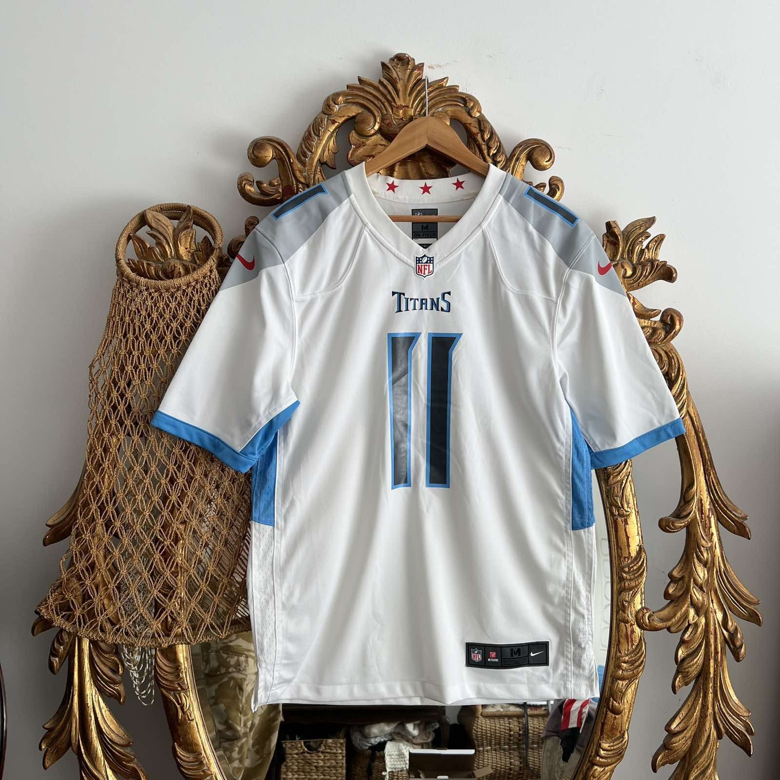 NFL Nike AJ Brown Tennessee Titans Blue Jersey Men’s Sz S Size US S / EU 44-46 / 1 - 1 Thumbnail
