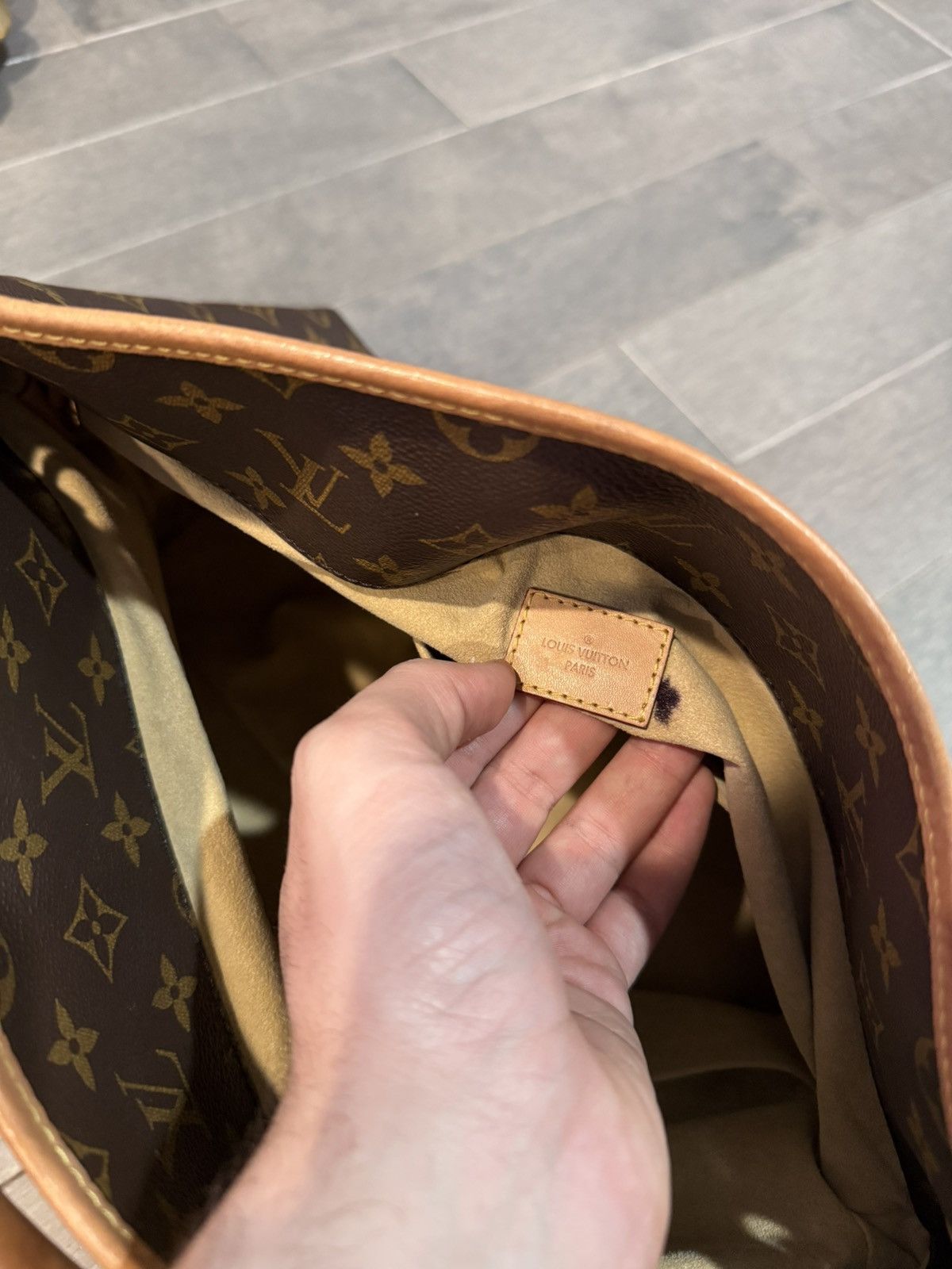 Louis Vuitton Lv brown bag graceful mm Size ONE SIZE - 4 Thumbnail