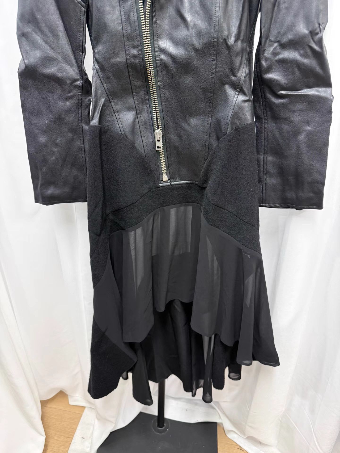 Junya Watanabe Junya Watanabe Irregular Panel Leather Jacket K20 Size US XS / EU 42 / 0 - 3 Thumbnail
