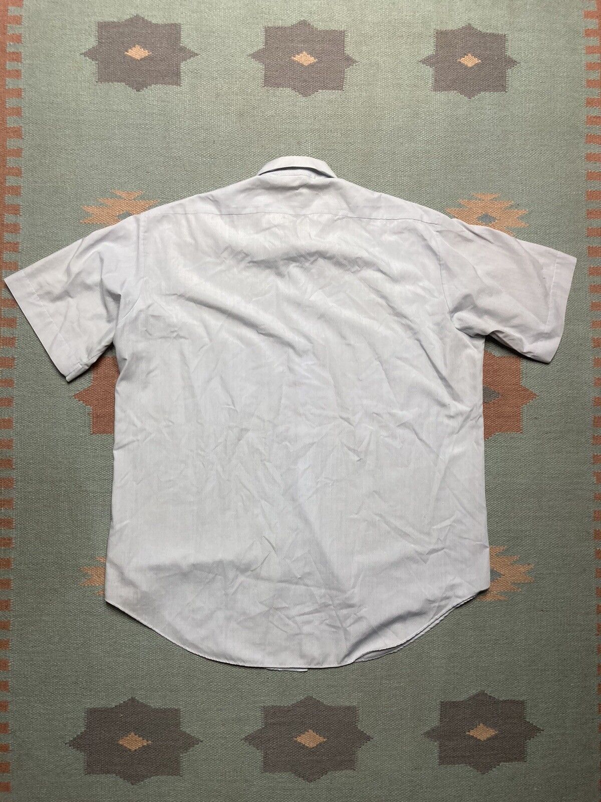 Sears × Vintage VTG 60s sears button shirt perma prest lightweight blue XL Size US XL / EU 56 / 4 - 6 Thumbnail