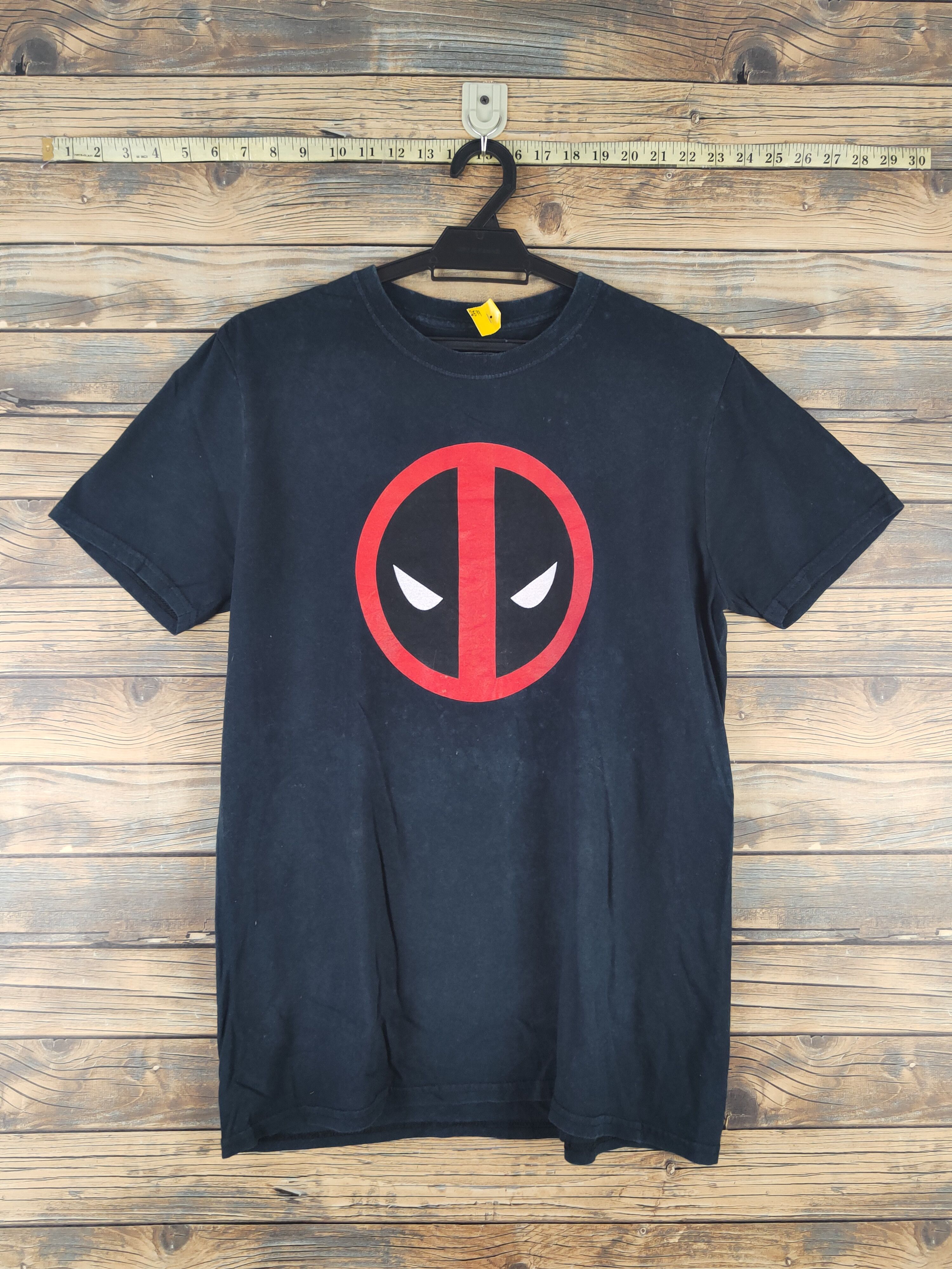 Marvel Comics DL Deadpool Marvel Navy Short Sleeve T-shirt #2577 Size US M / EU 48-50 / 2 - 1 Thumbnail