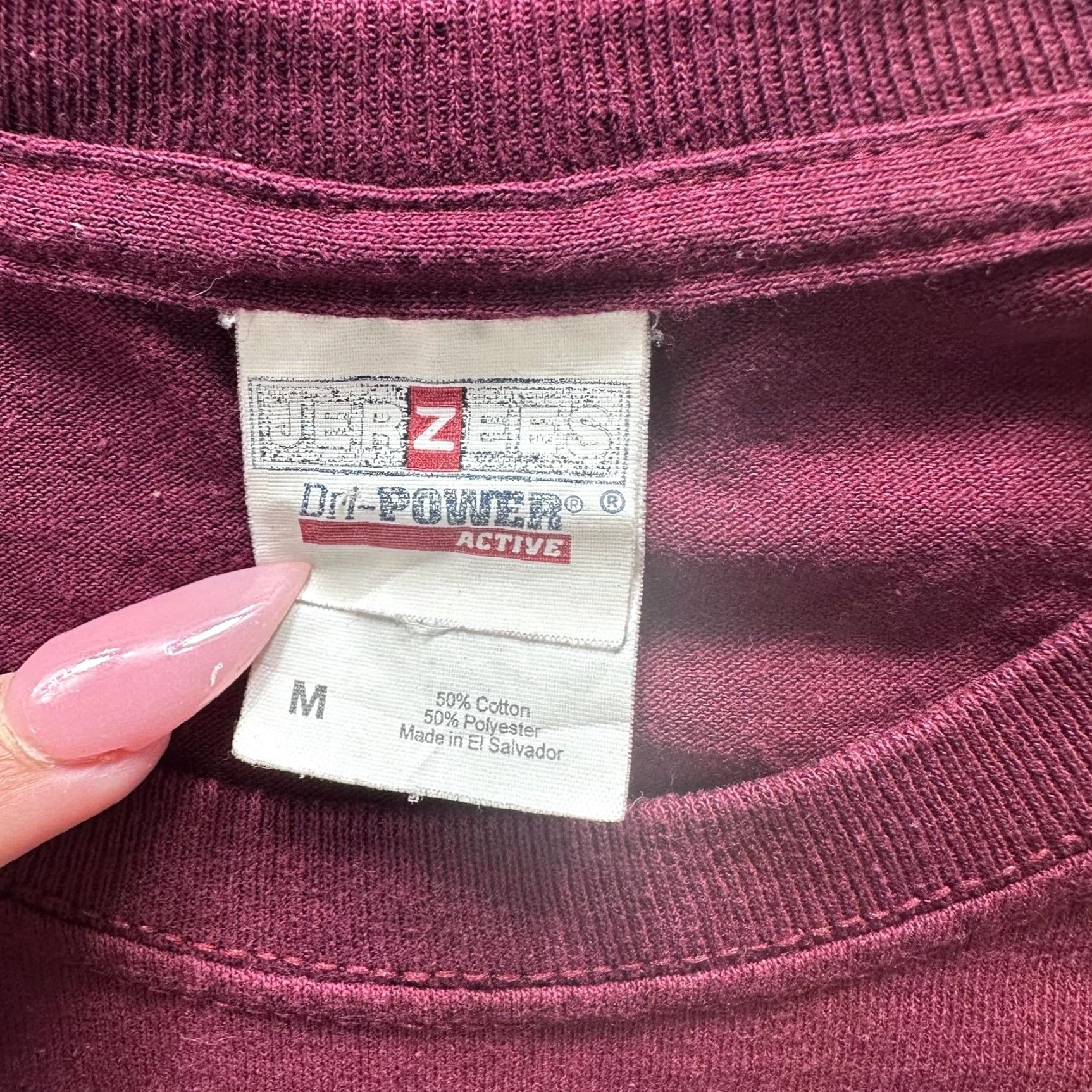 Jerzees JERZEES Shirt Mens M Red BLOOMSBURG UNIVERSITY Graphic Tee Crewneck Long Sleeve Size US M / EU 48-50 / 2 - 5 Thumbnail