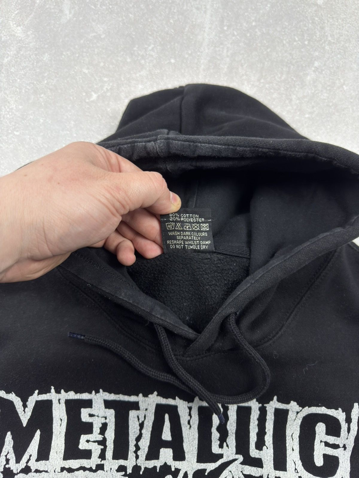 Metallica Vintage 00s Metallica Black Hoodie Skull & Girl Rock Heavy Size US XL / EU 56 / 4 - 12 Thumbnail