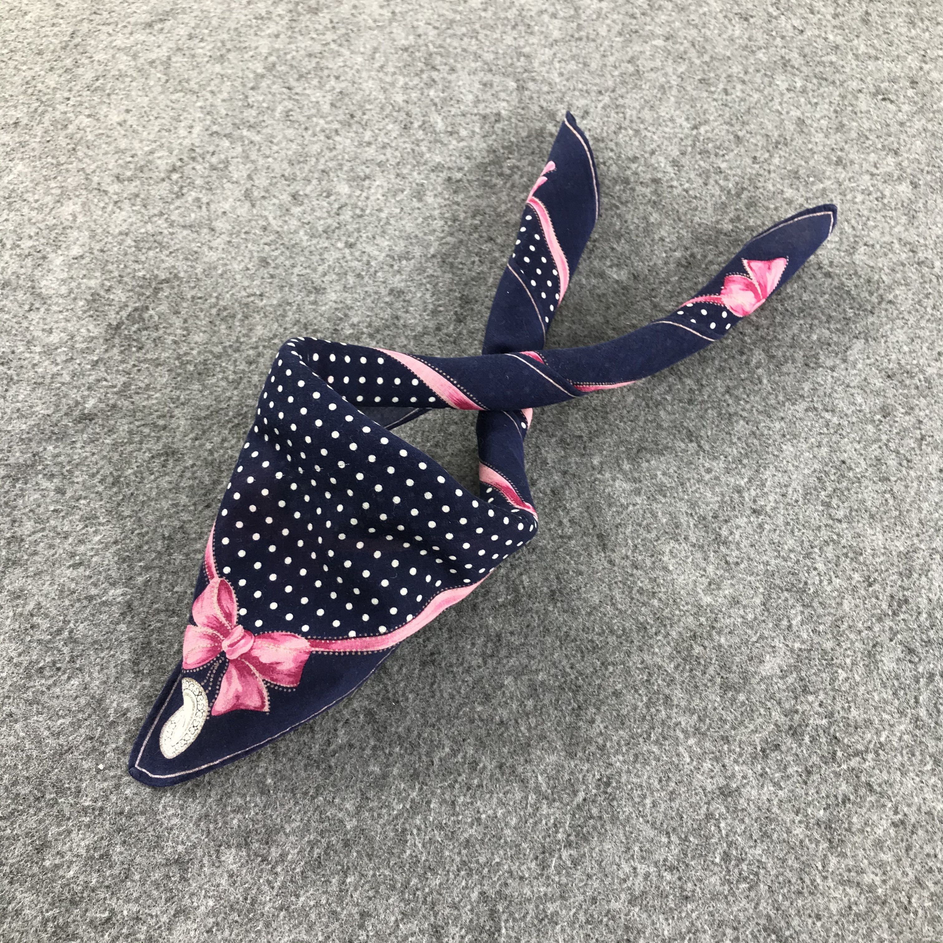 Christian Dior Monsieur Christian Dior Handkerchief Neckerchief Bandana H205 Size ONE SIZE - 3 Thumbnail