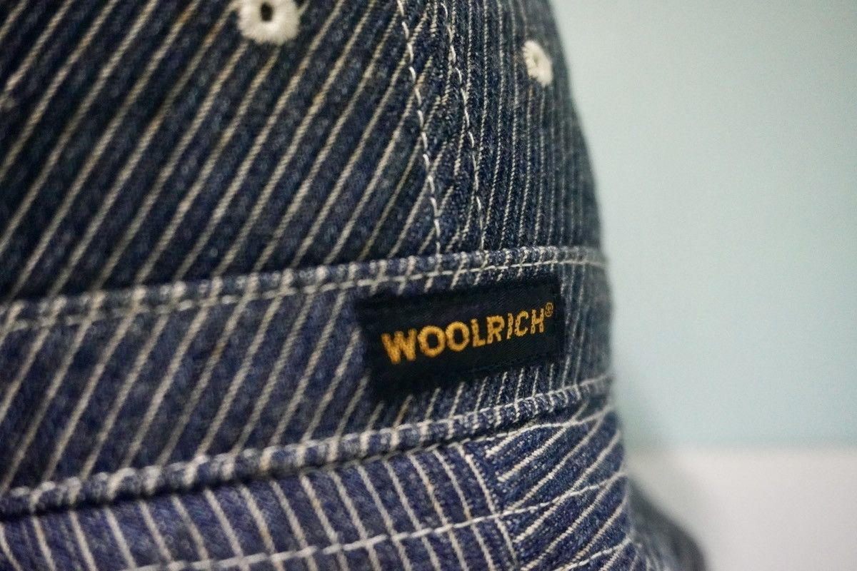 Vintage × Woolrich Woolen Mills Woolrich blue denim bucket hat vintage head gear Size ONE SIZE - 4 Thumbnail