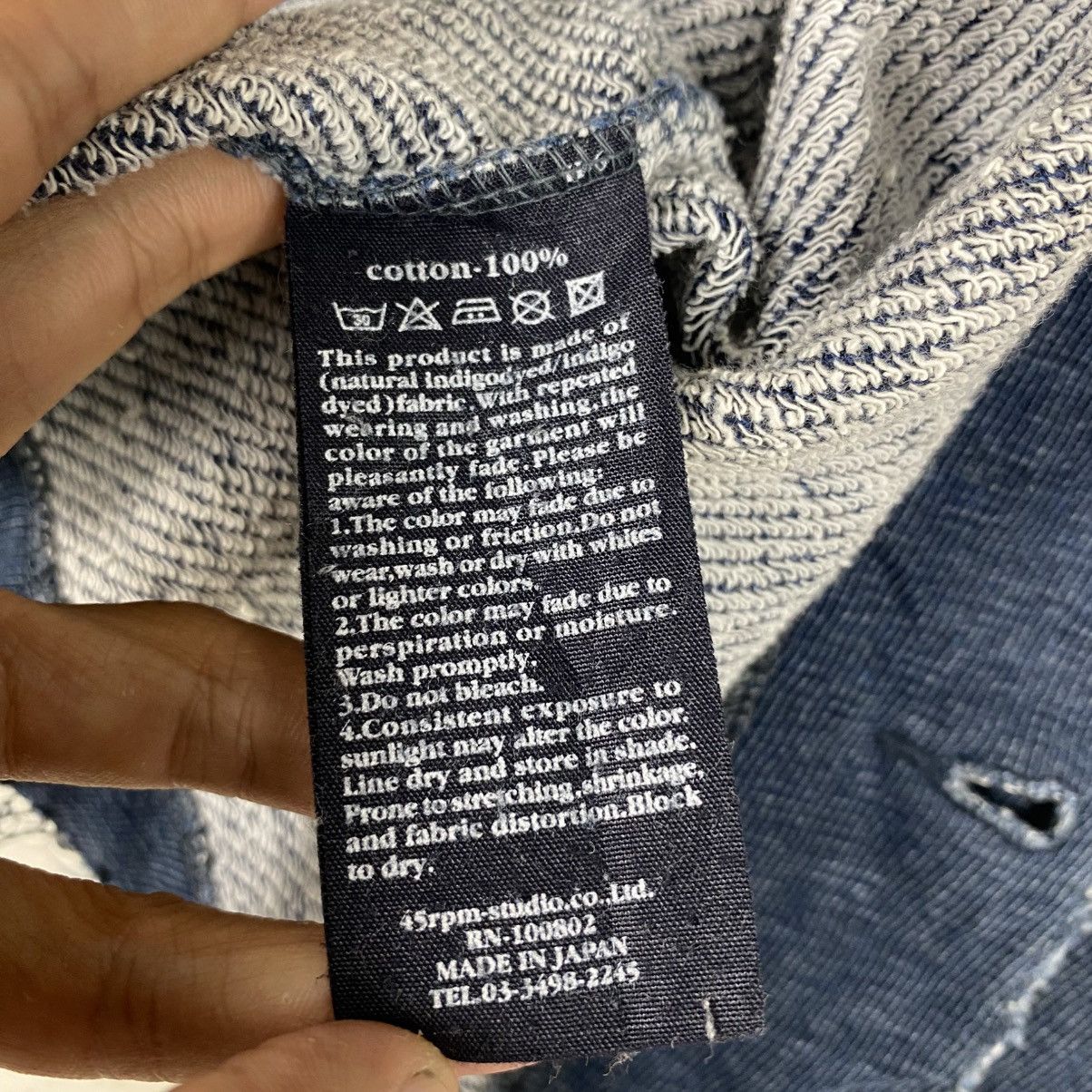 45rpm 💥45RPM DYED INDIGO BUTTON CARDIGAN Size M / US 6-8 / IT 42-44 - 10 Thumbnail
