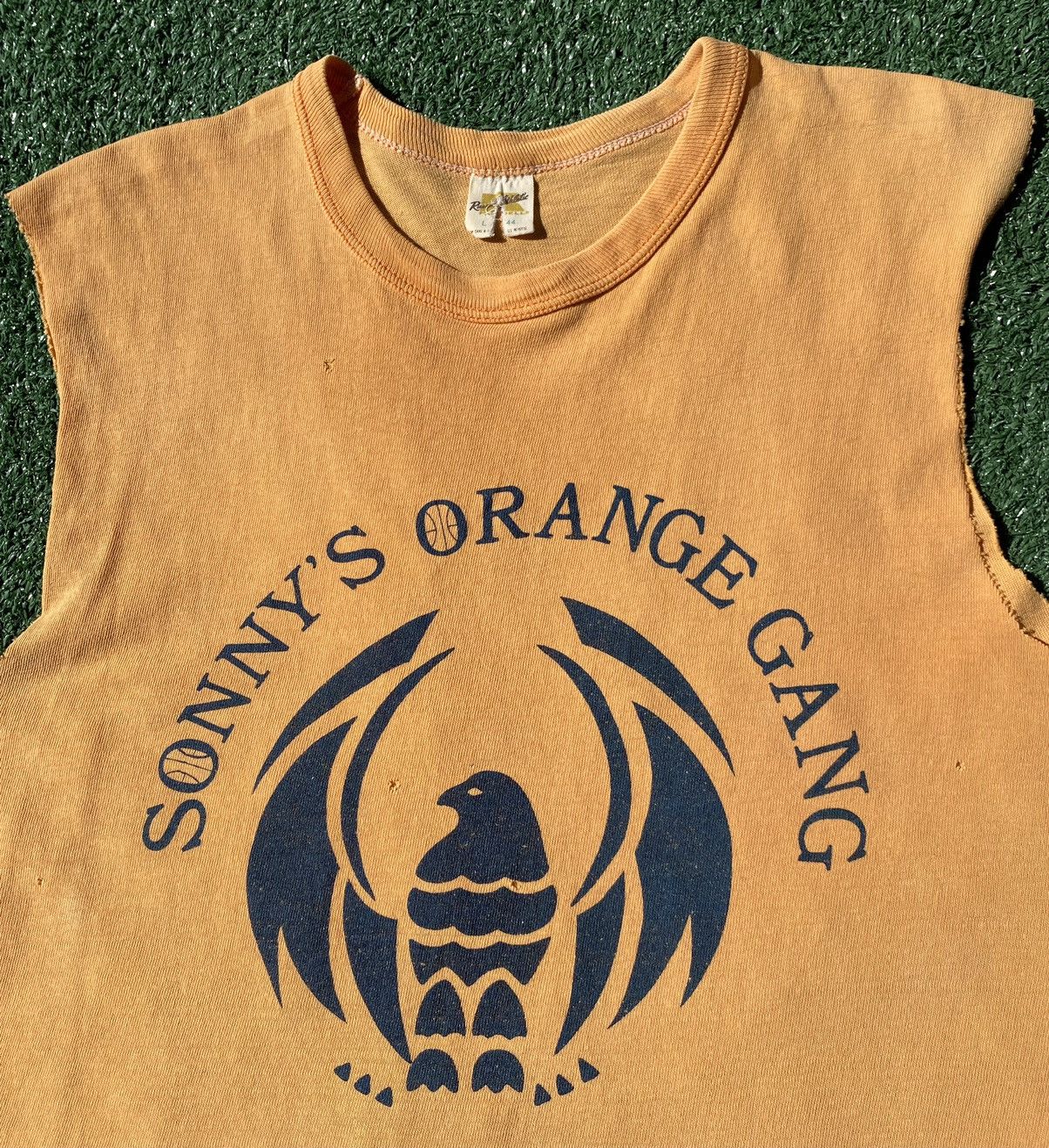 Russell Athletic Russell Athletic Gold Tag Sonny Gang Distressed Shirt Medium Size US M / EU 48-50 / 2 - 3 Thumbnail