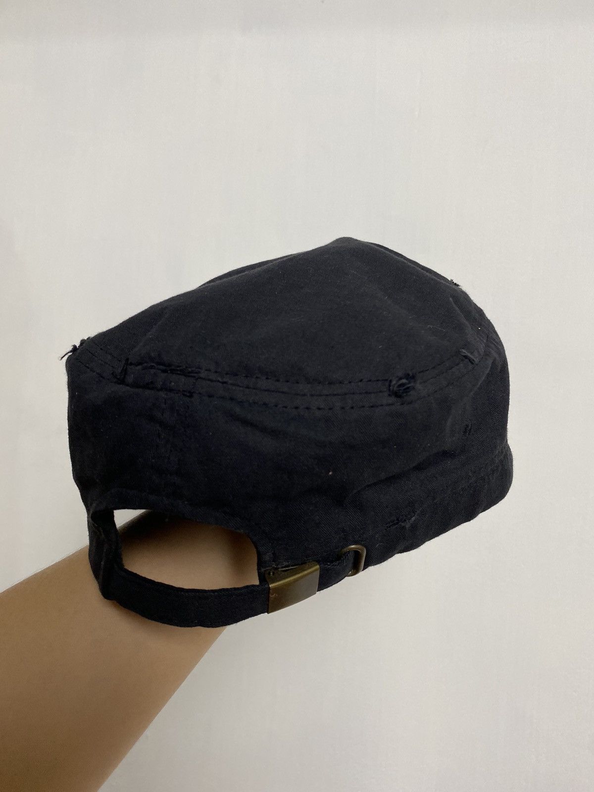 Beauty Beast × Hysteric Glamour × If Six Was Nine Cadet Distressed Skull Hat Size ONE SIZE - 8 Thumbnail