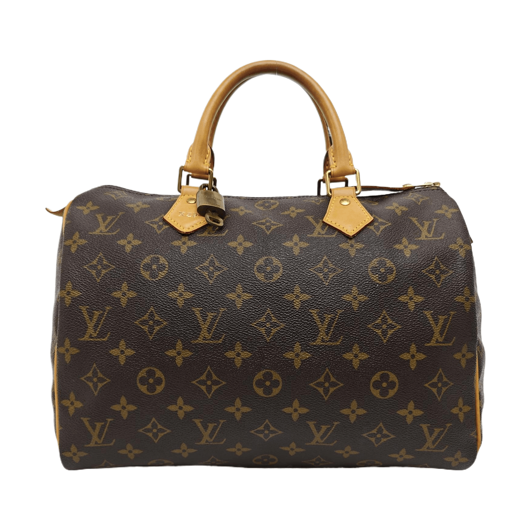 Louis Vuitton Louis Vuitton Speedy 30 Monogram Coated Canvas Boston Bag Size ONE SIZE - 1 Thumbnail