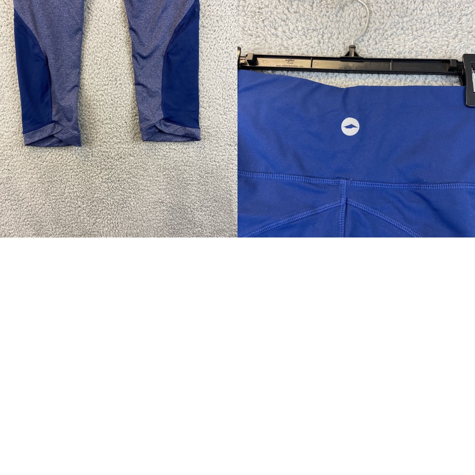 Avia Avia Valiant Legging Womens Workout Active Wear Gym Running Pants L Blue 45-27 Size 36" / US 14 / IT 50 - 8 Thumbnail