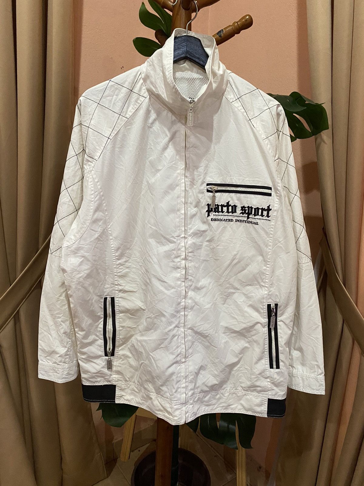 Vintage VINTAGE PARTO SPORT WINDBREAKER Size US L / EU 52-54 / 3 - 3 Thumbnail