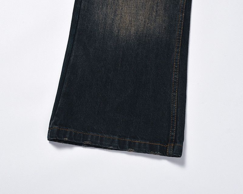 Vintage American High-Street Vibe Washed & Distressed Jeans Size US 32 / EU 48 - 5 Thumbnail