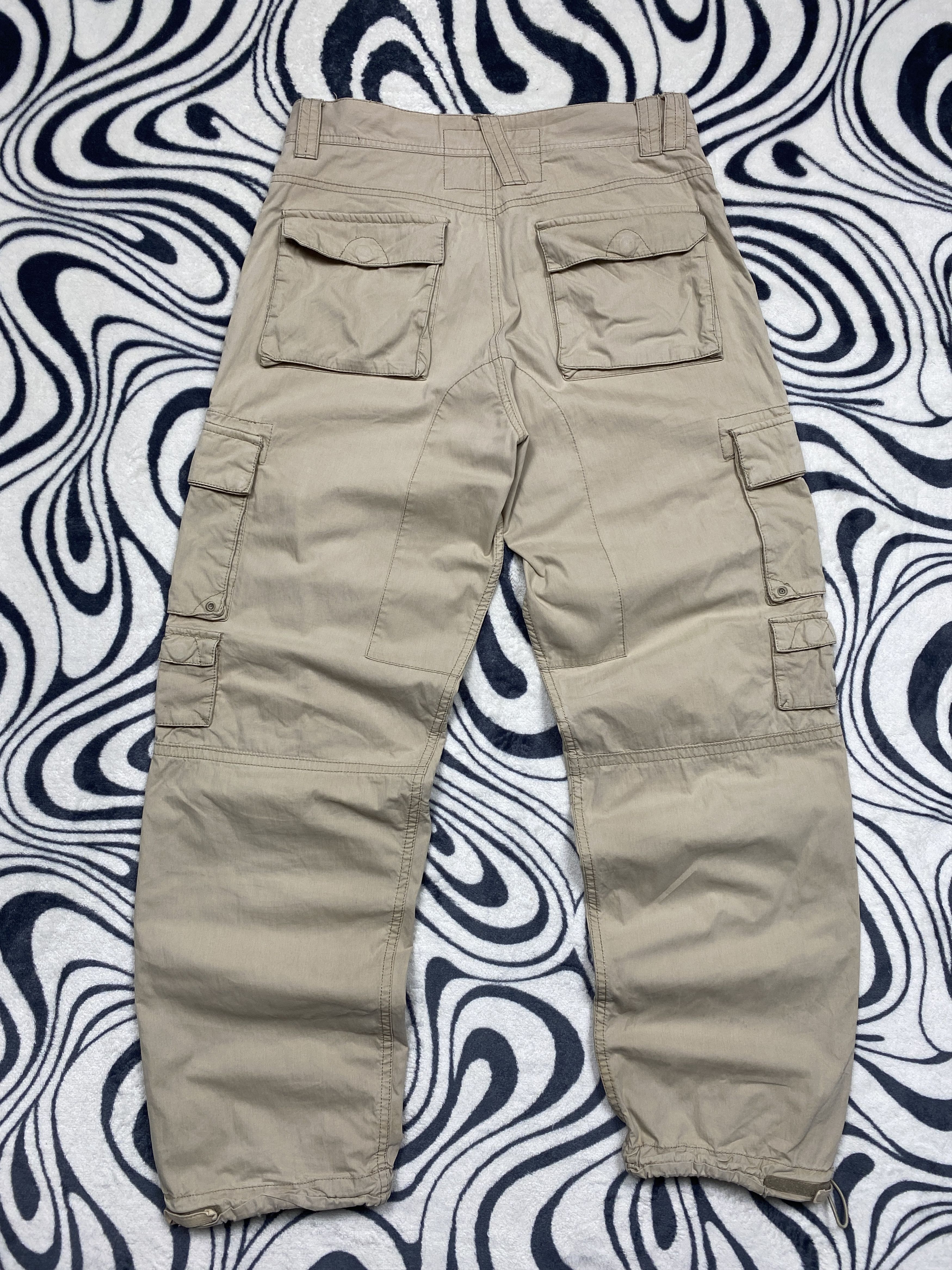 20471120 Vintage Military Cargo Pants Y2K Double Knee Size US 32 / EU 48 - 9 Thumbnail