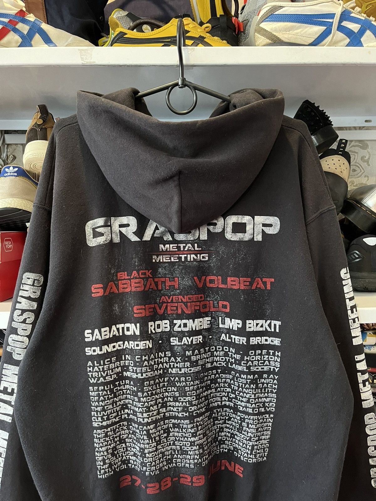 Vintage Vintage Graspop 2014 Metal Meeting Rock Size US L / EU 52-54 / 3 - 5 Thumbnail