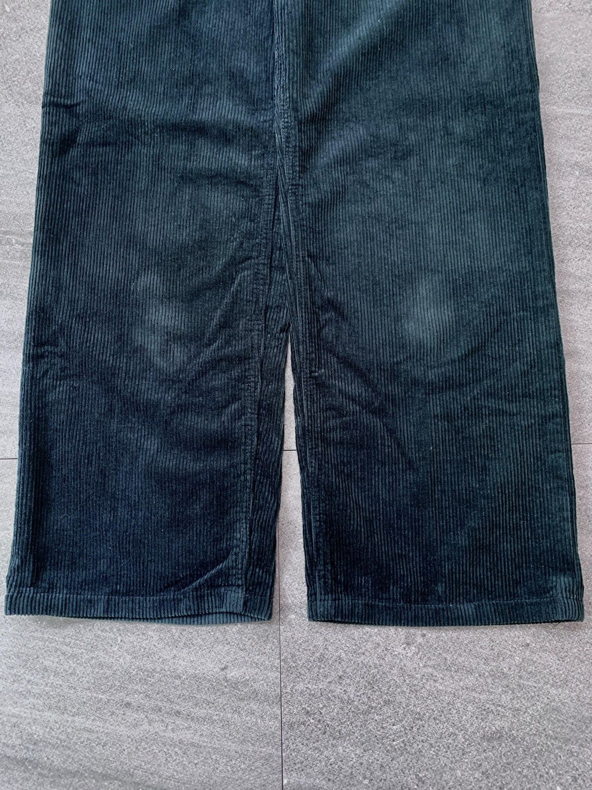 Handmade “FREE IMPORT TAX” Wideleg Corduroy Pants Size US 32 / EU 48 - 6 Thumbnail