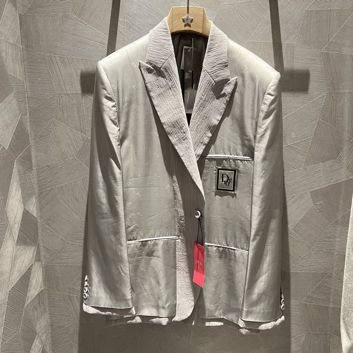image of Dior Blazer In Small in White, Men's