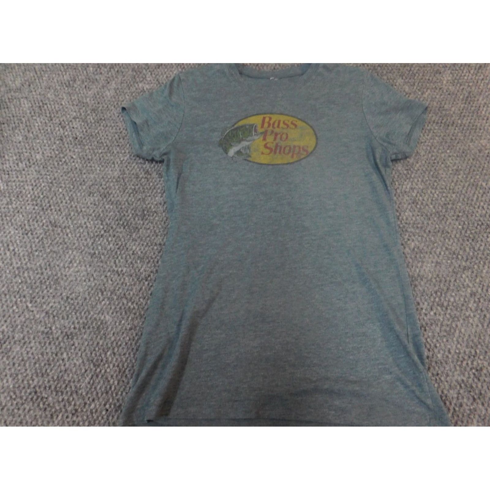 Bass Pro Shops Brass Pro Shops Shirt Women Medium Blue Logo Fish Blouse Short Sleeve Collared Zip Casual Ruffle Pockets Breathing American Style Regular Vintage No Size M / US 6-8 / IT 42-44 - 3 Thumbnail