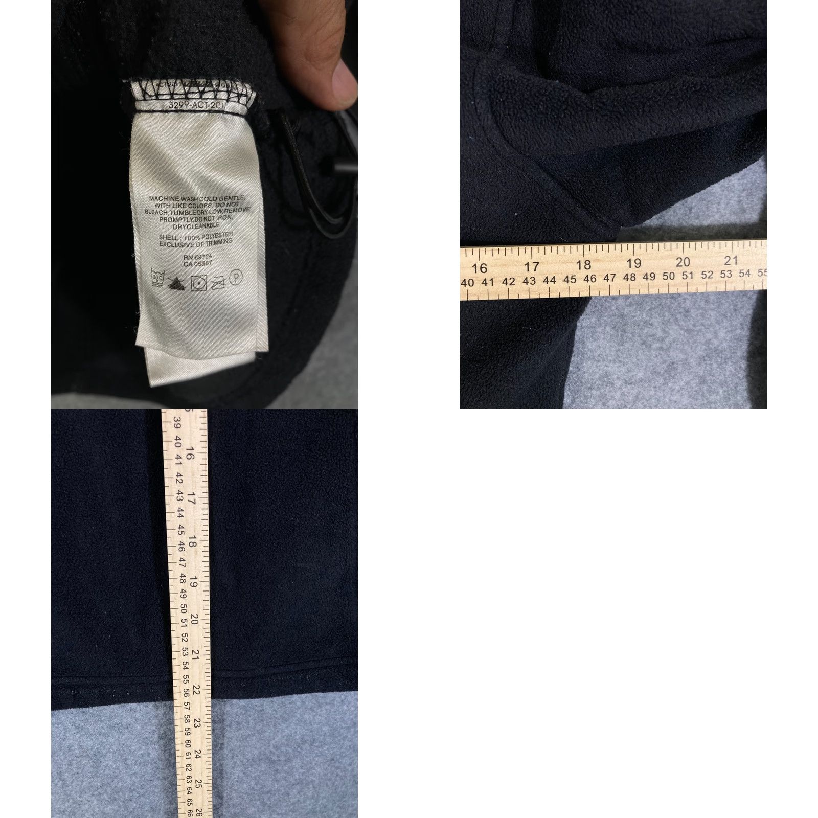 Vintage Columbia Coat Jacket Womens Medium Black Fleece Full Zip Outdoor Long Sleeve Pockets Logo Jacket Size M / US 6-8 / IT 42-44 - 8 Thumbnail