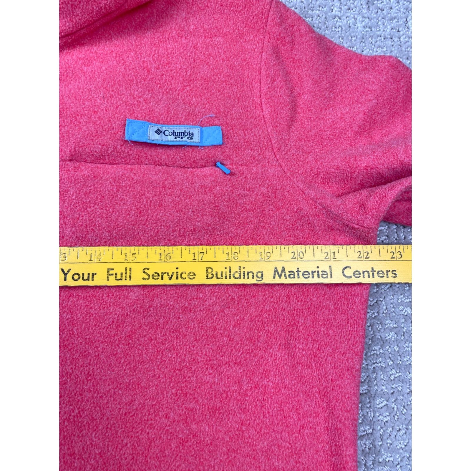 Vintage Columbia Jacket Womens XL PFG Harborside Pullover Pink Outdoor Regular Zip Mid-Length Jacket Size XL / US 12-14 / IT 48-50 - 3 Thumbnail