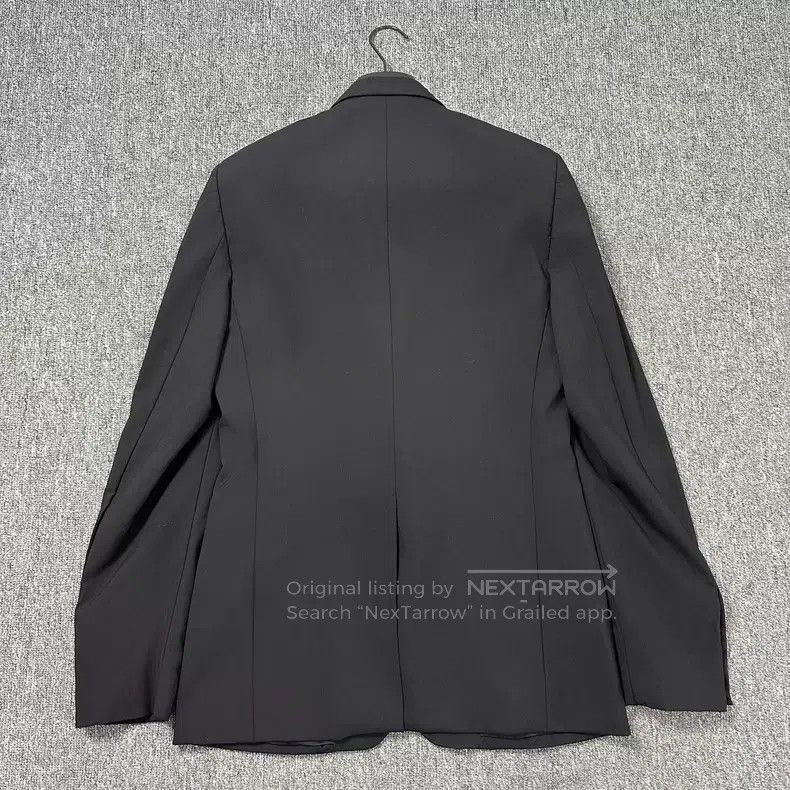 Dior Dior Black Peak Lapel Wool Suit Jacket Size US M / EU 48-50 / 2 - 3 Thumbnail
