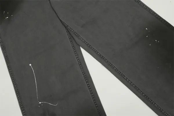 Japanese Brand Eno Distressed punk washed gradient loose straight jeans Size US 32 / EU 48 - 5 Thumbnail