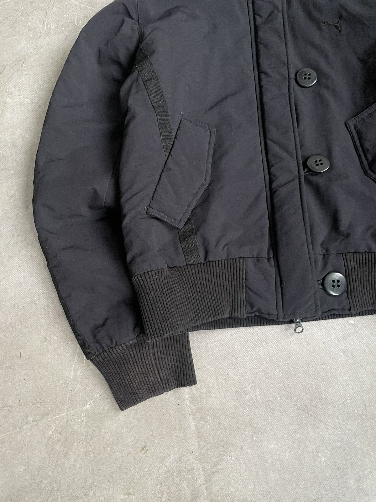 Puma Puma vintage cropped bomber y2k Fur hood if six was nine Size US M / EU 48-50 / 2 - 2 Thumbnail