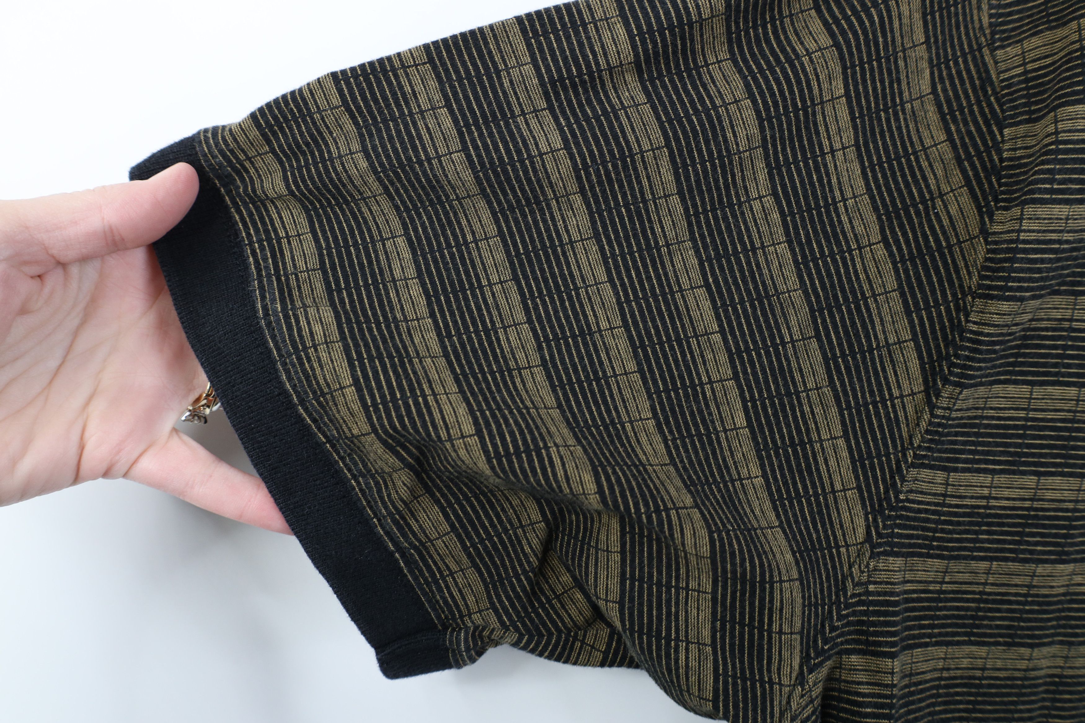 Vintage Vintage 90s Streetwear Striped Knit Collared Golf Polo Shirt Size US XL / EU 56 / 4 - 8 Thumbnail