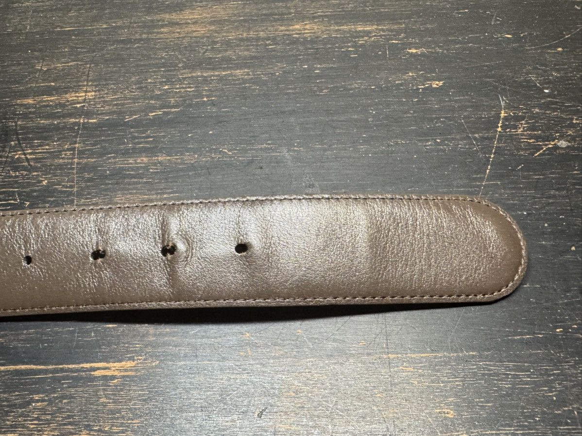 Gucci Gucci Lion GG Supreme Interlocking G Belt Buckle - Size 36 Size 36 - 16 Thumbnail