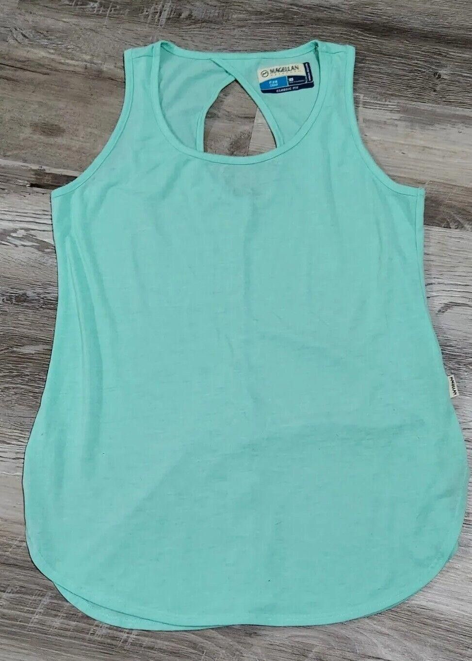 Magliano Magellan Tank Top Womens Extra Small Aqua Blue Fishing Gear Size XS / US 0-2 / IT 36-38 - 1 Thumbnail